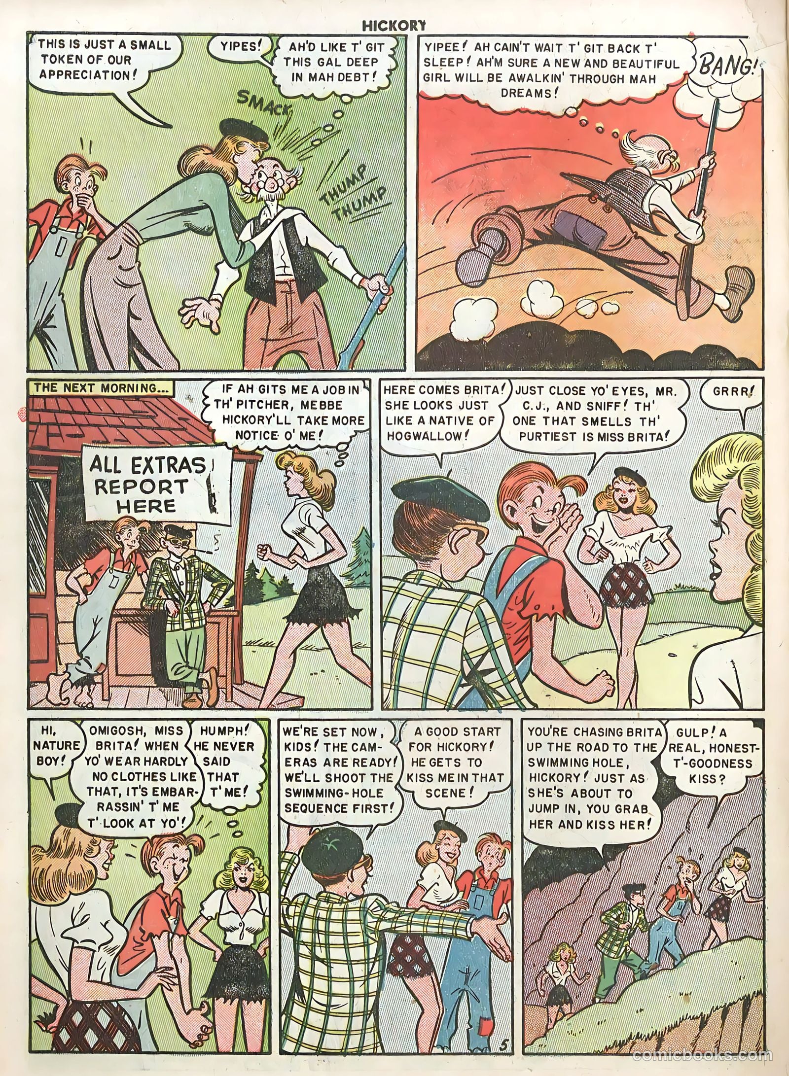 Hickory #6 (1950) — page 22 of 36