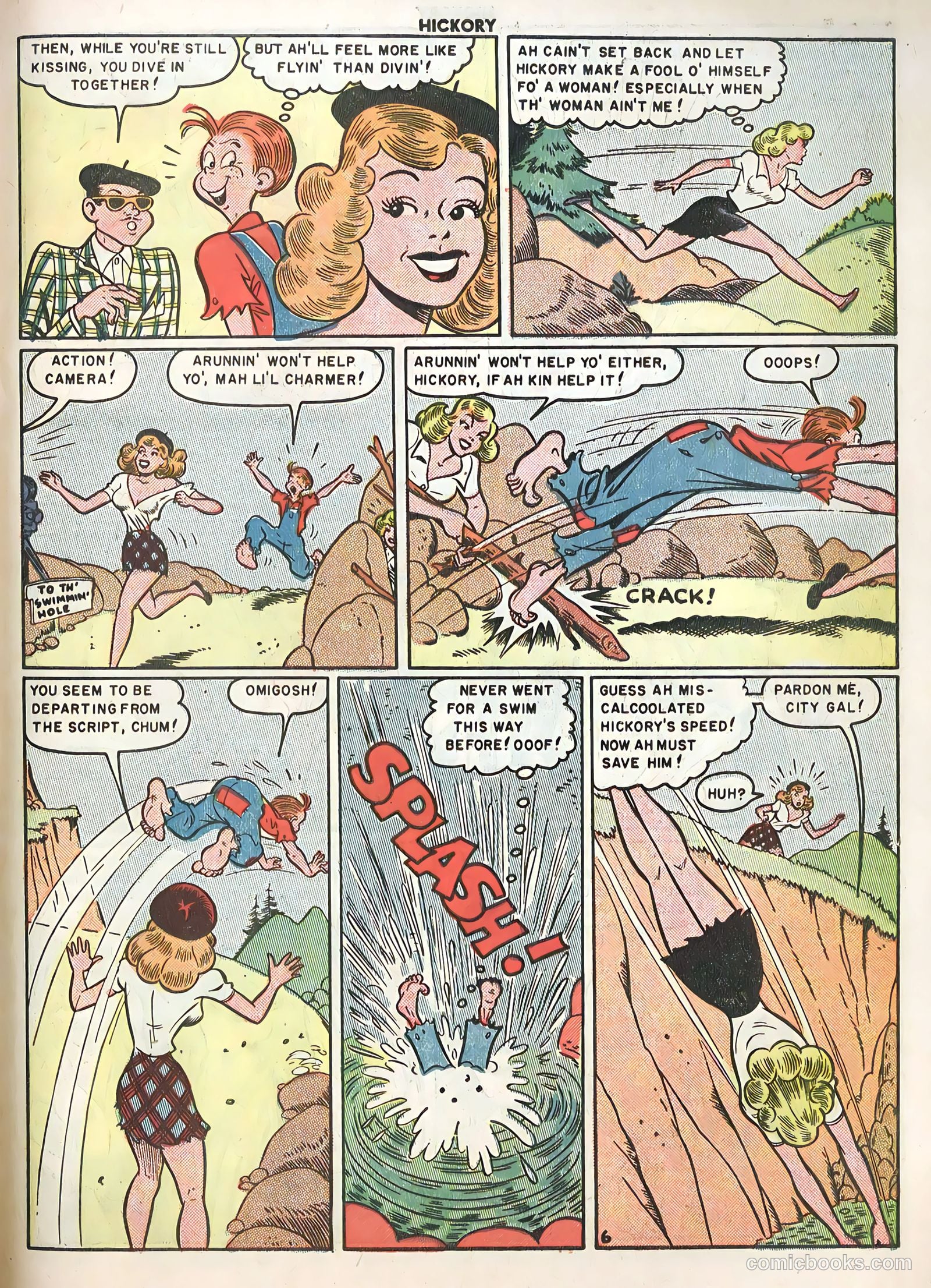 Hickory #6 (1950) — page 23 of 36