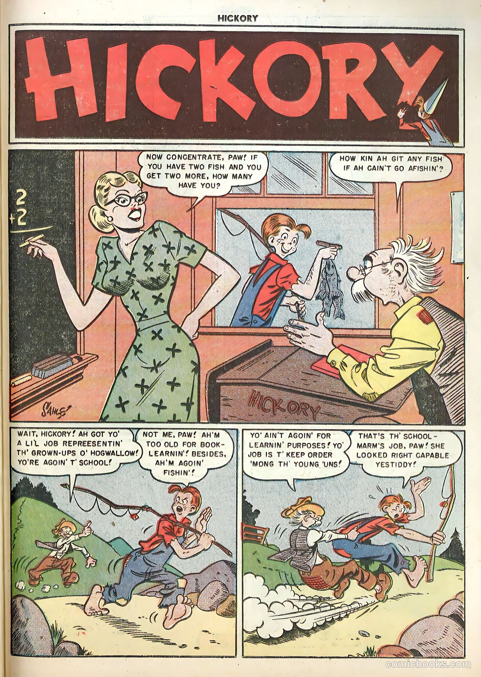 Hickory #6 (1950) — page 27 of 36