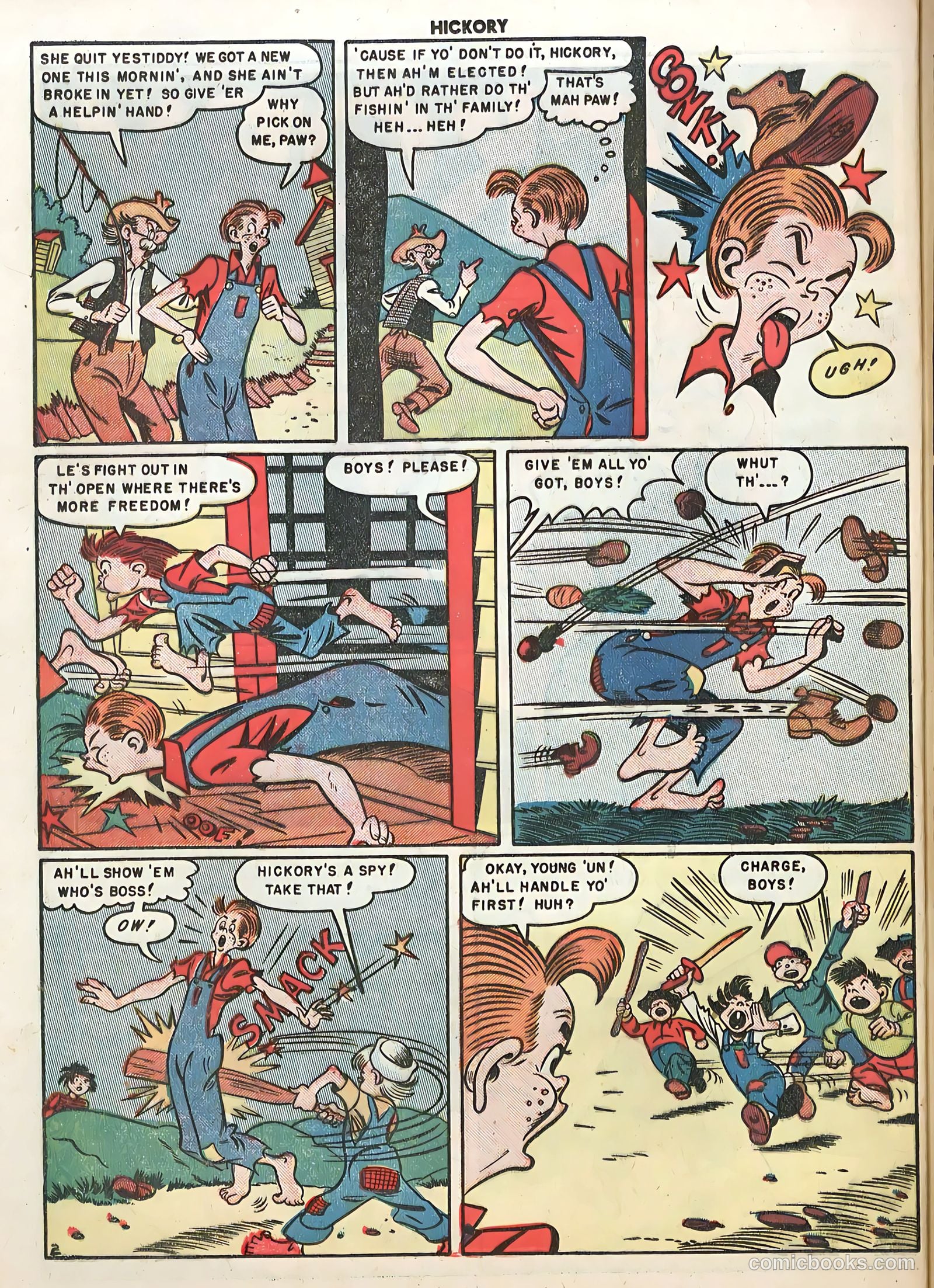 Hickory #6 (1950) — page 28 of 36