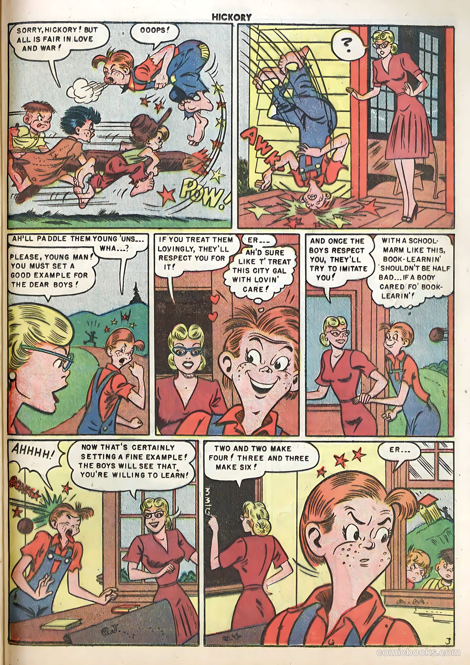 Hickory #6 (1950) — page 29 of 36