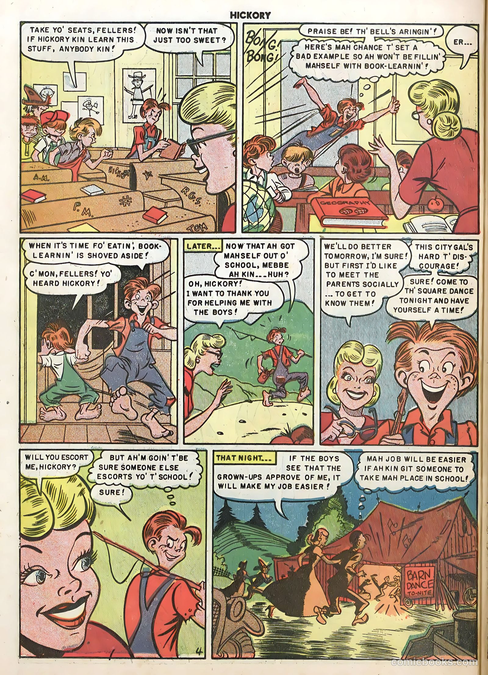 Hickory #6 (1950) — page 30 of 36