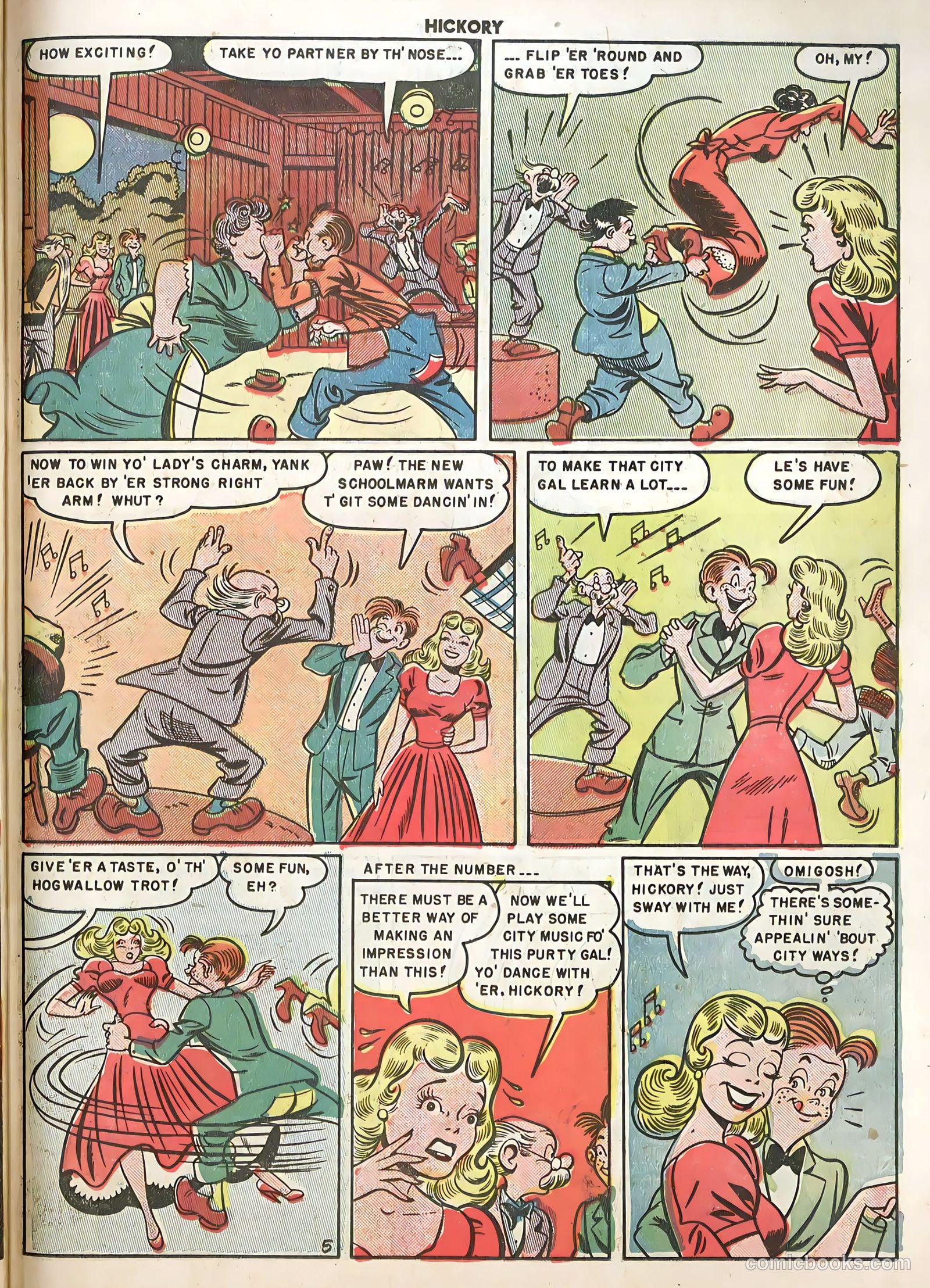 Hickory #6 (1950) — page 31 of 36