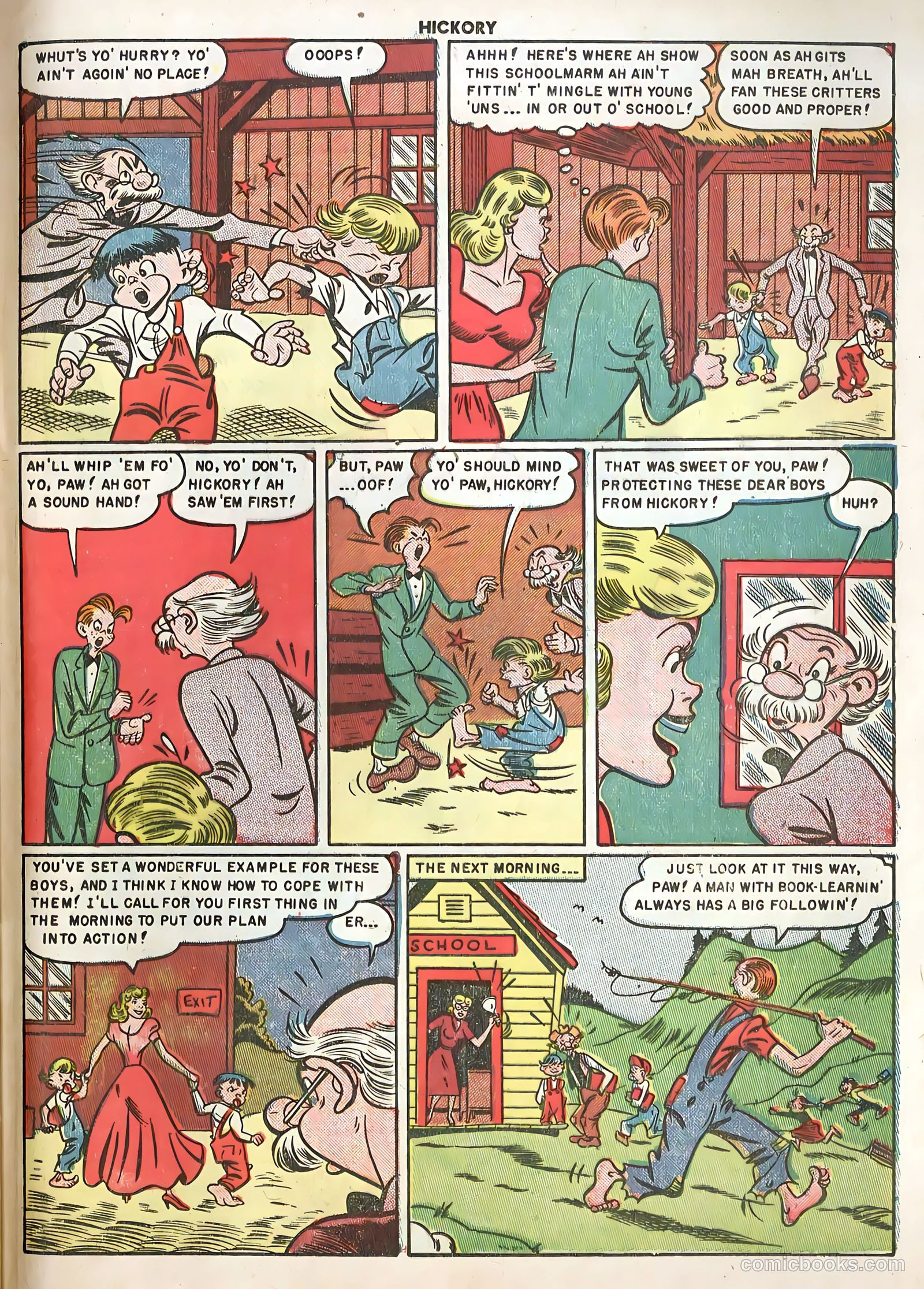 Hickory #6 (1950) — page 33 of 36
