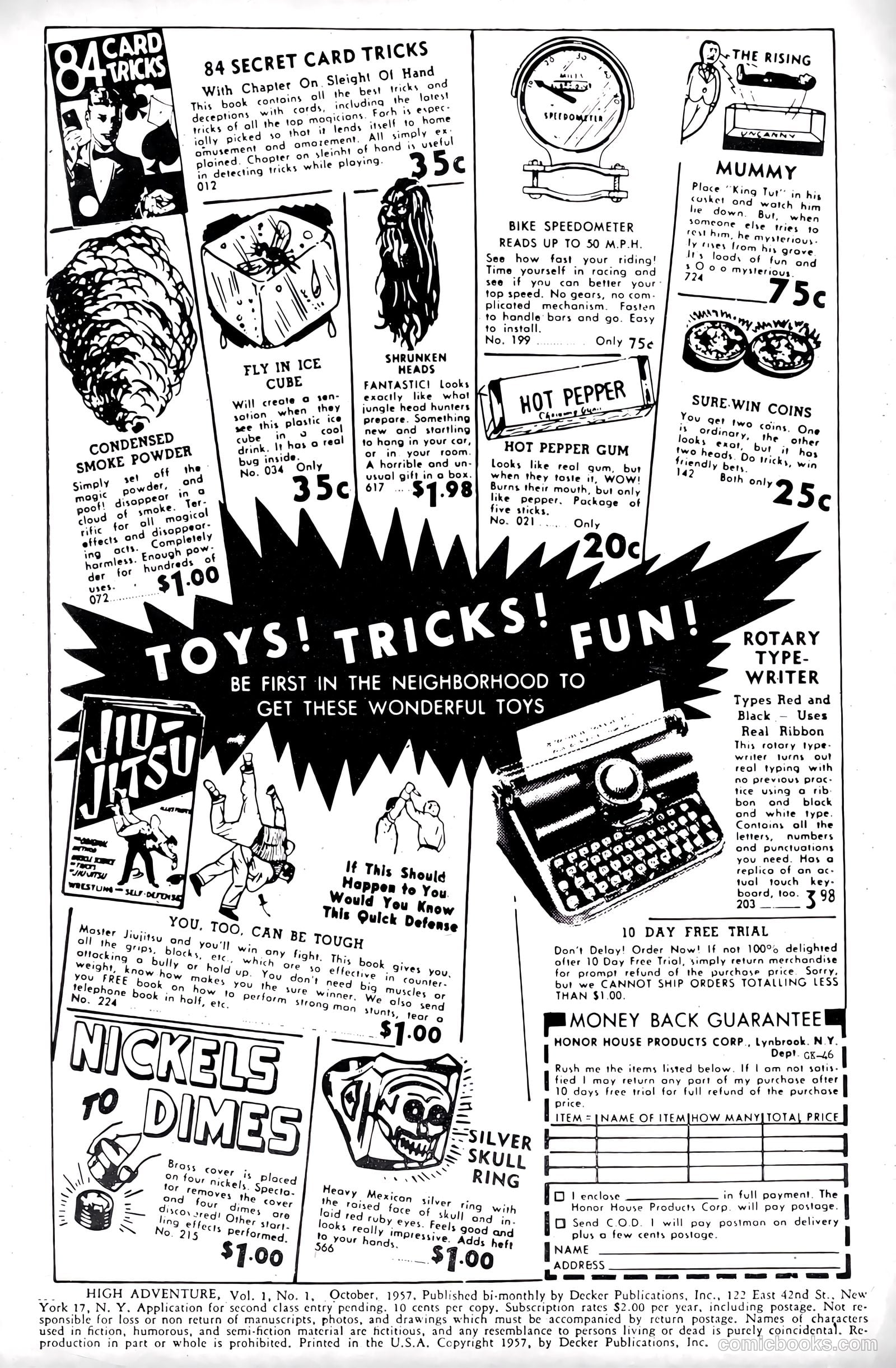 High Adventure #1 (1957) — page 2 of 36