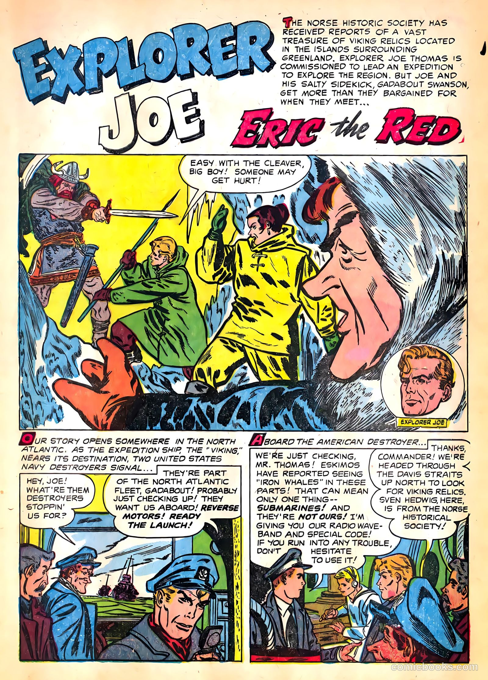 High Adventure #1 (1957) — page 3 of 36