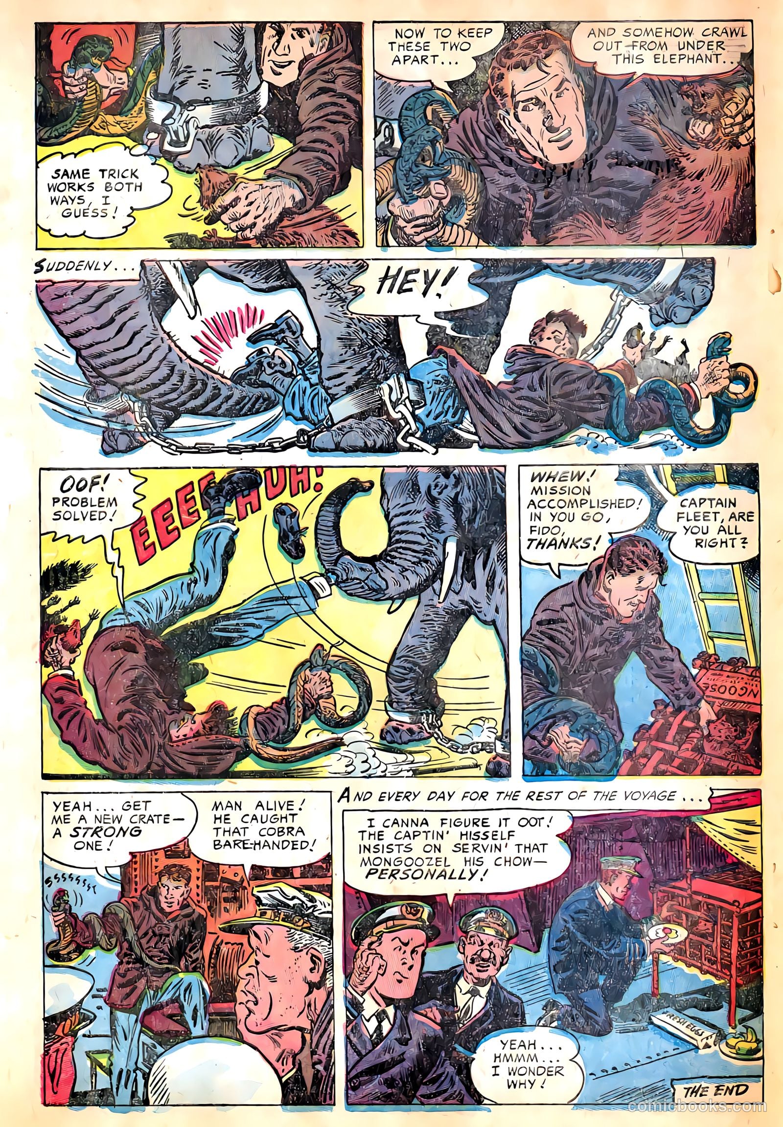 High Adventure #1 (1957) — page 32 of 36