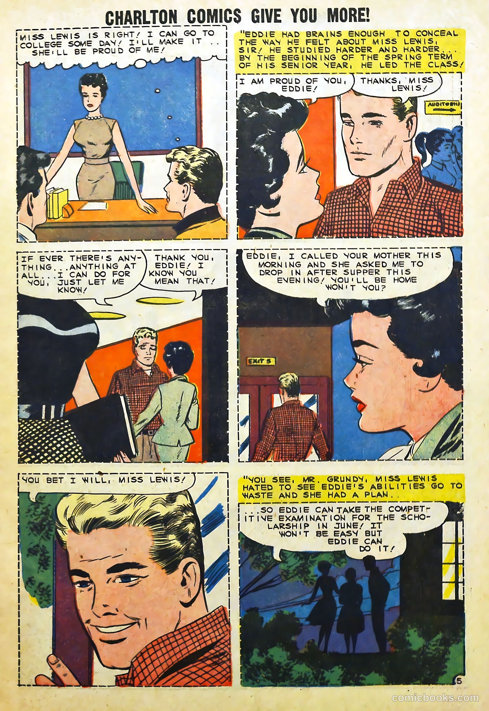 High School Confidential Diary #1 (1960) — page 7 of 36