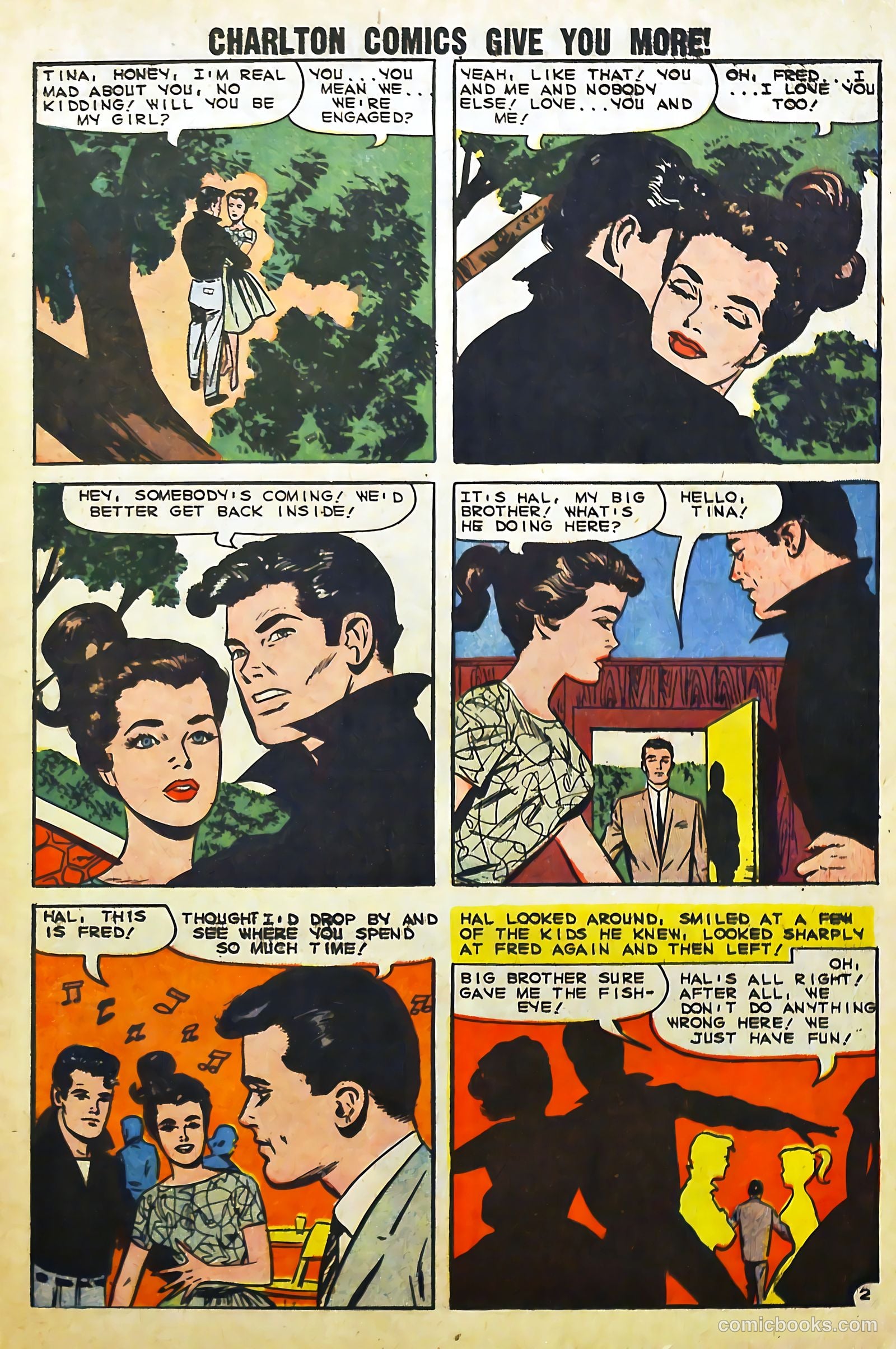 High School Confidential Diary #1 (1960) — page 15 of 36