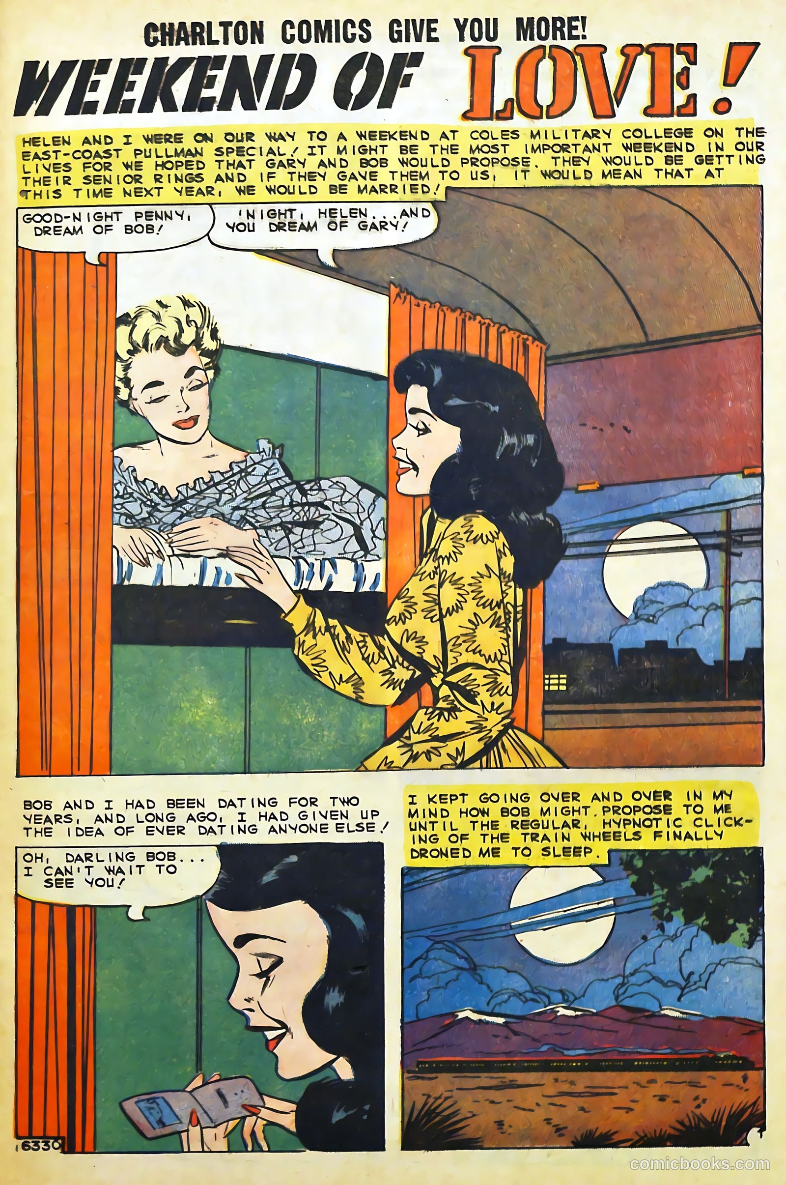 High School Confidential Diary #1 (1960) — page 21 of 36