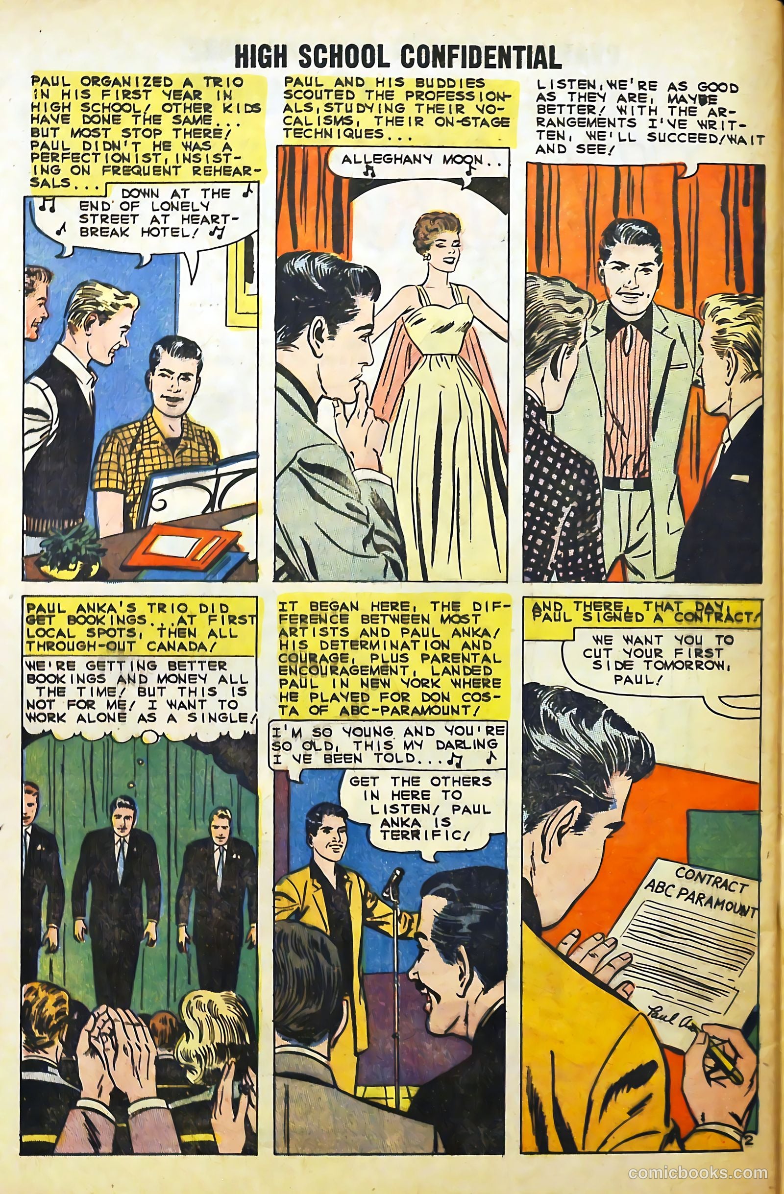 High School Confidential Diary #1 (1960) — page 32 of 36