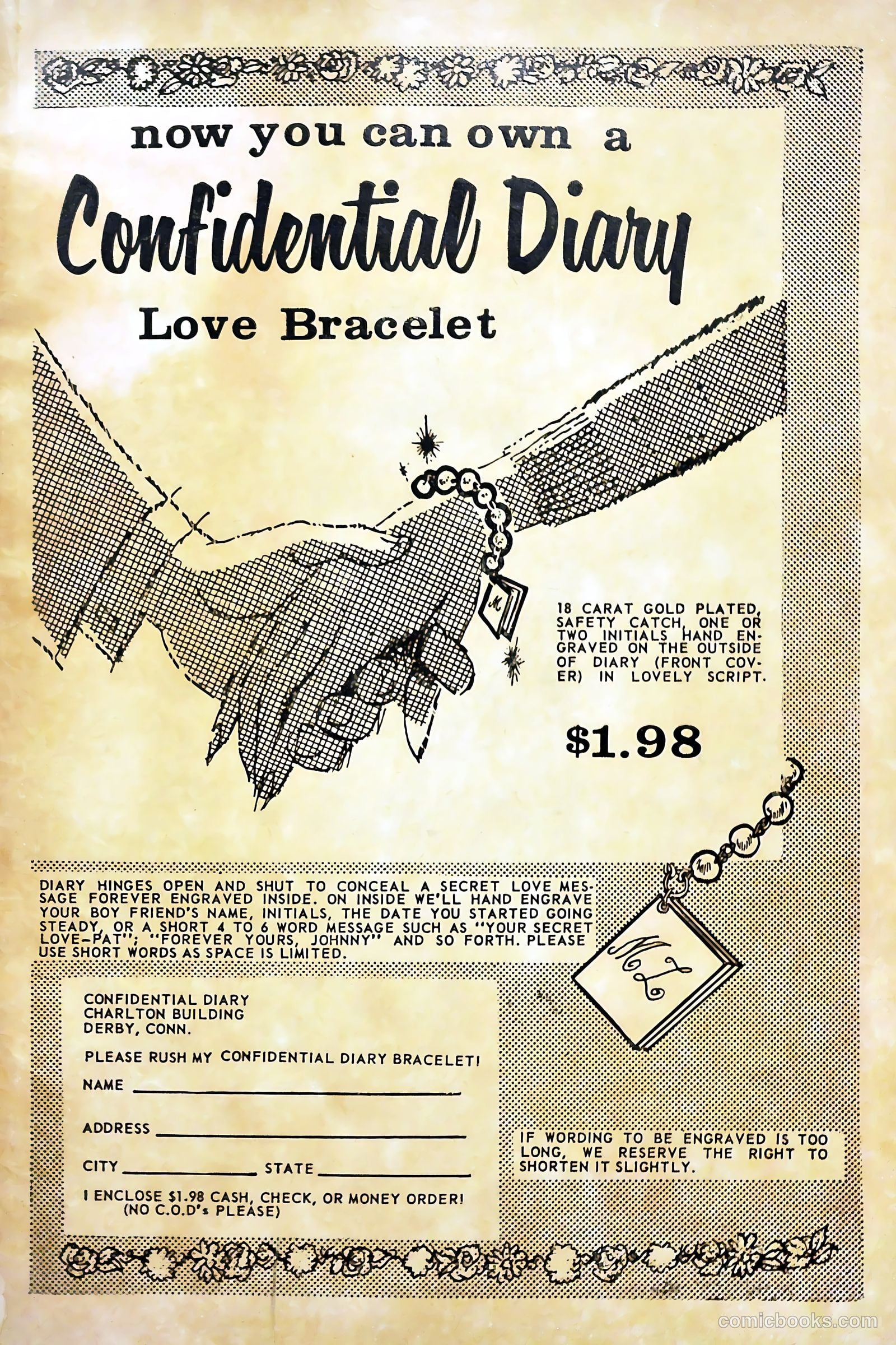 High School Confidential Diary #1 (1960) — page 35 of 36