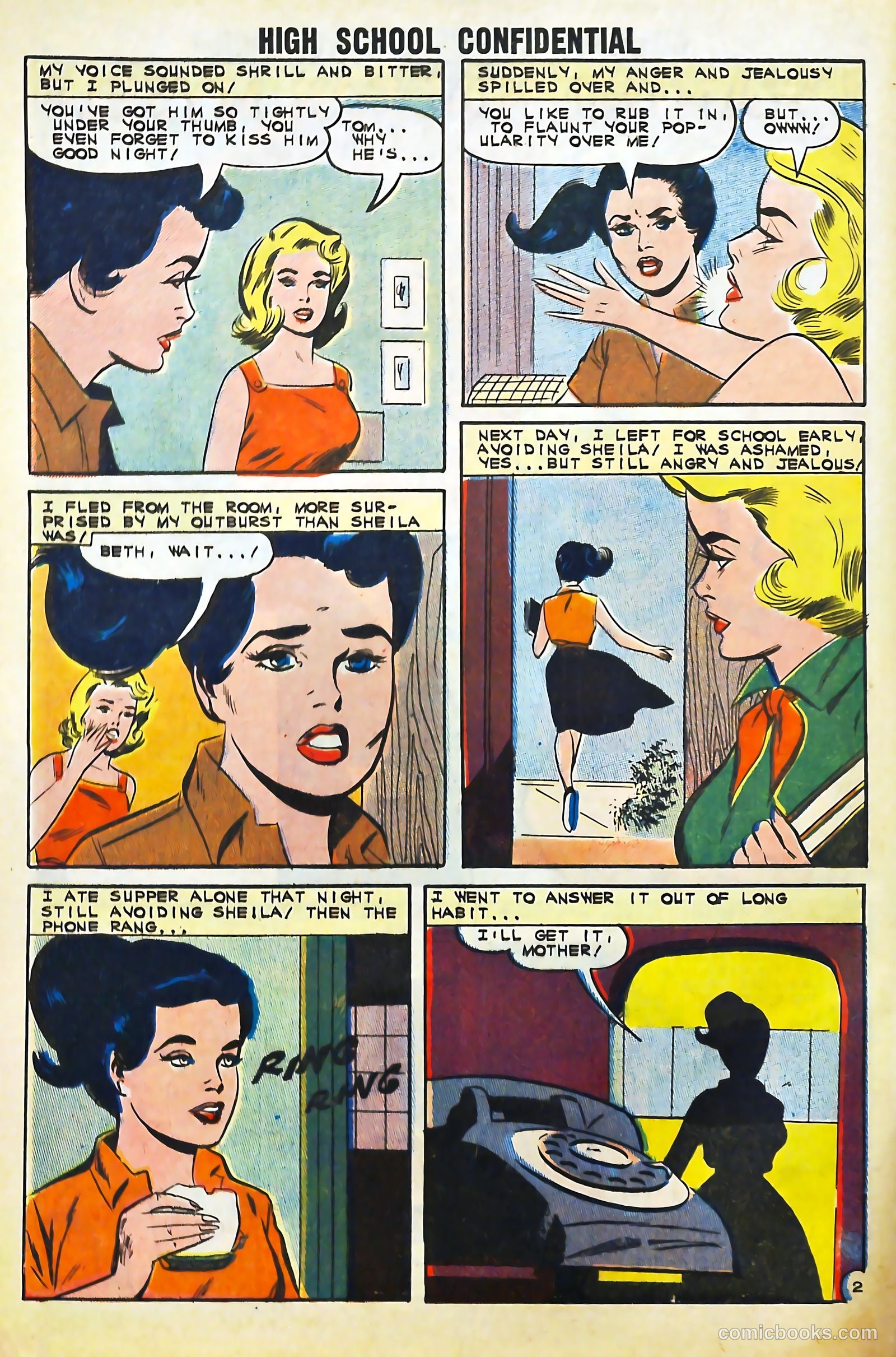 High School Confidential Diary #11 (1962) — page 4 of 36