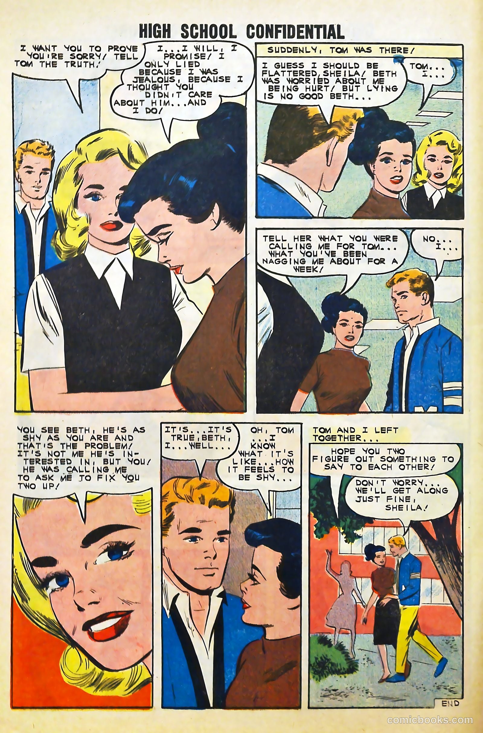 High School Confidential Diary #11 (1962) — page 8 of 36
