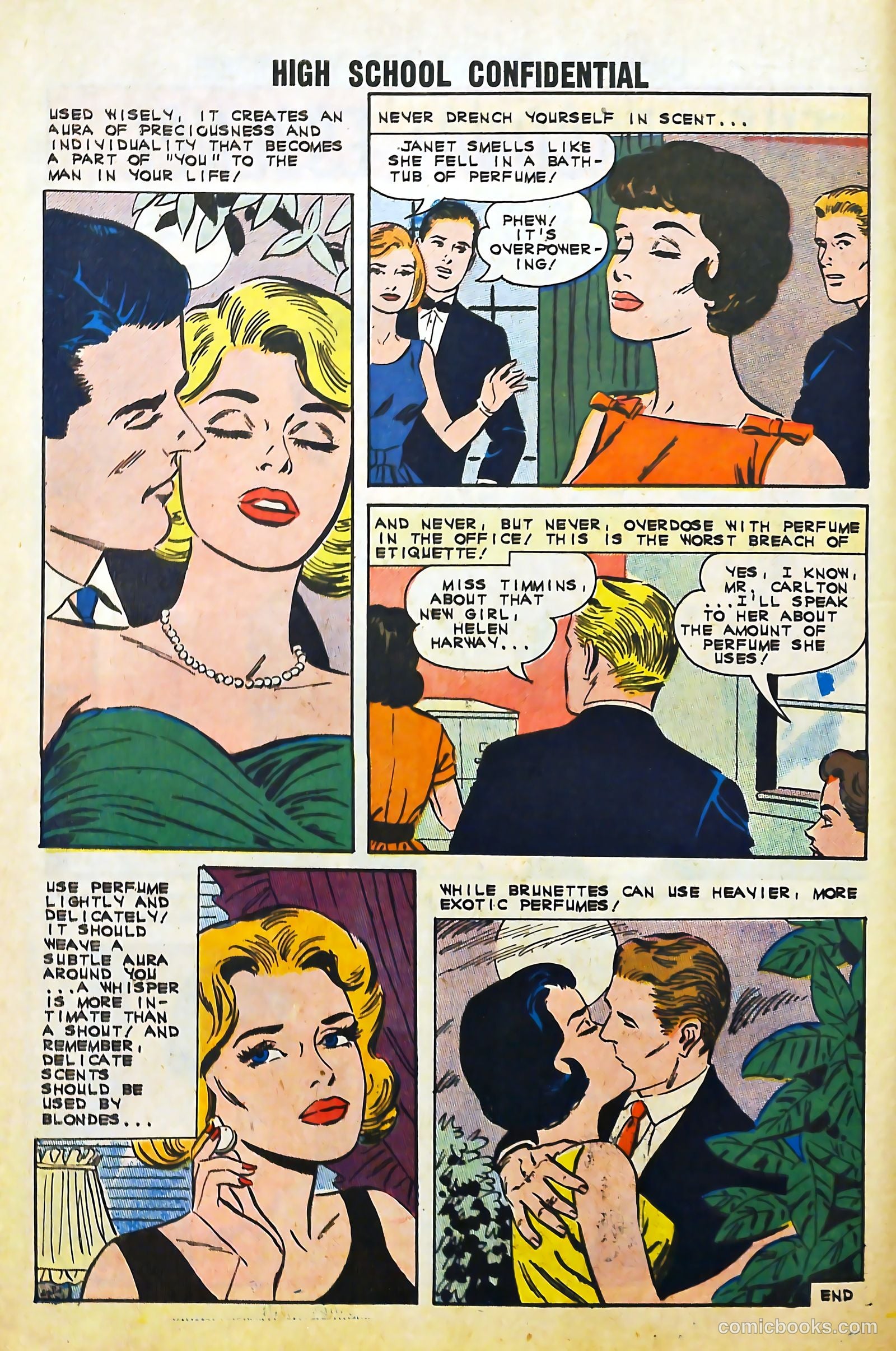 High School Confidential Diary #11 (1962) — page 10 of 36