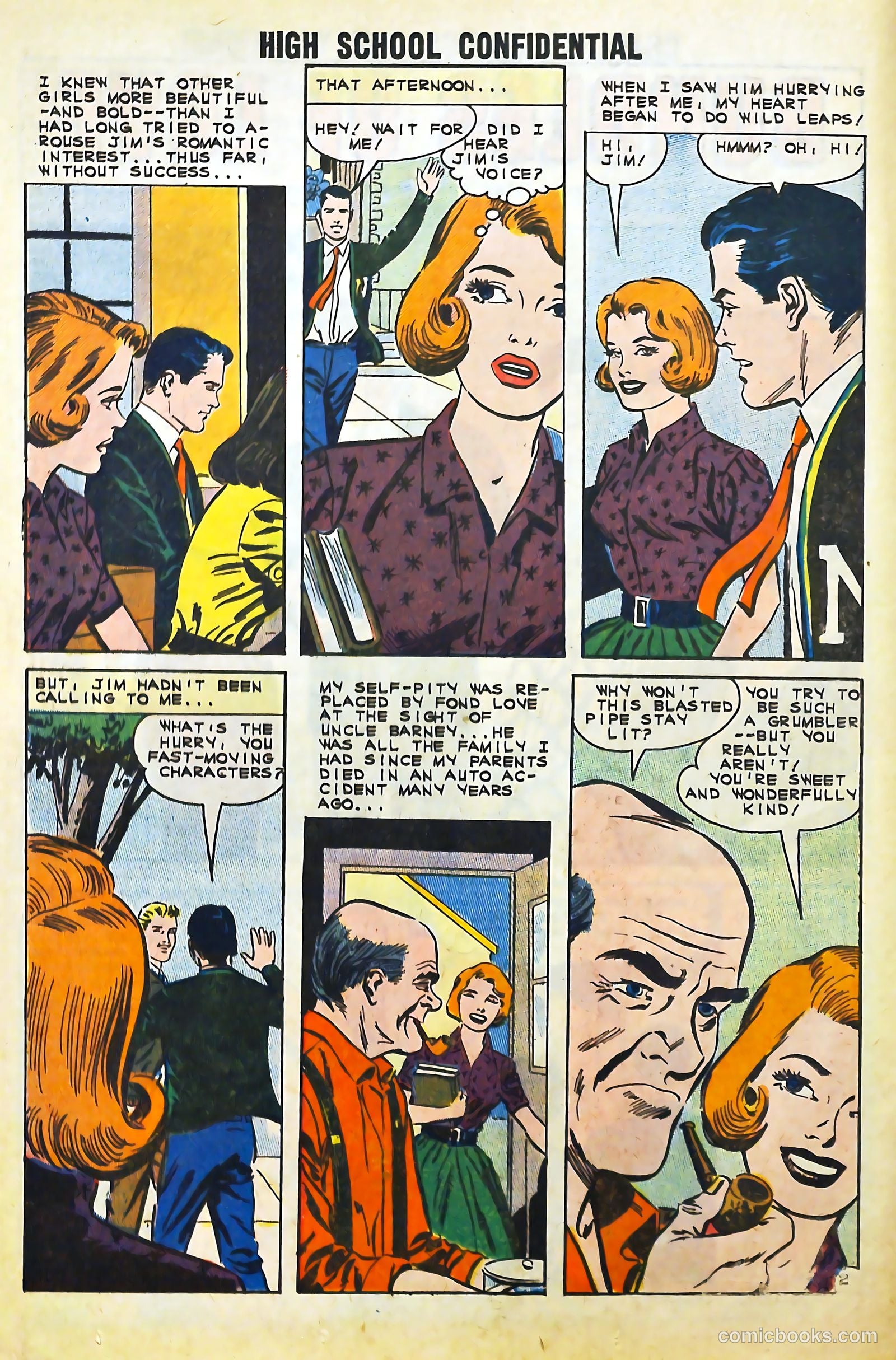 High School Confidential Diary #11 (1962) — page 12 of 36
