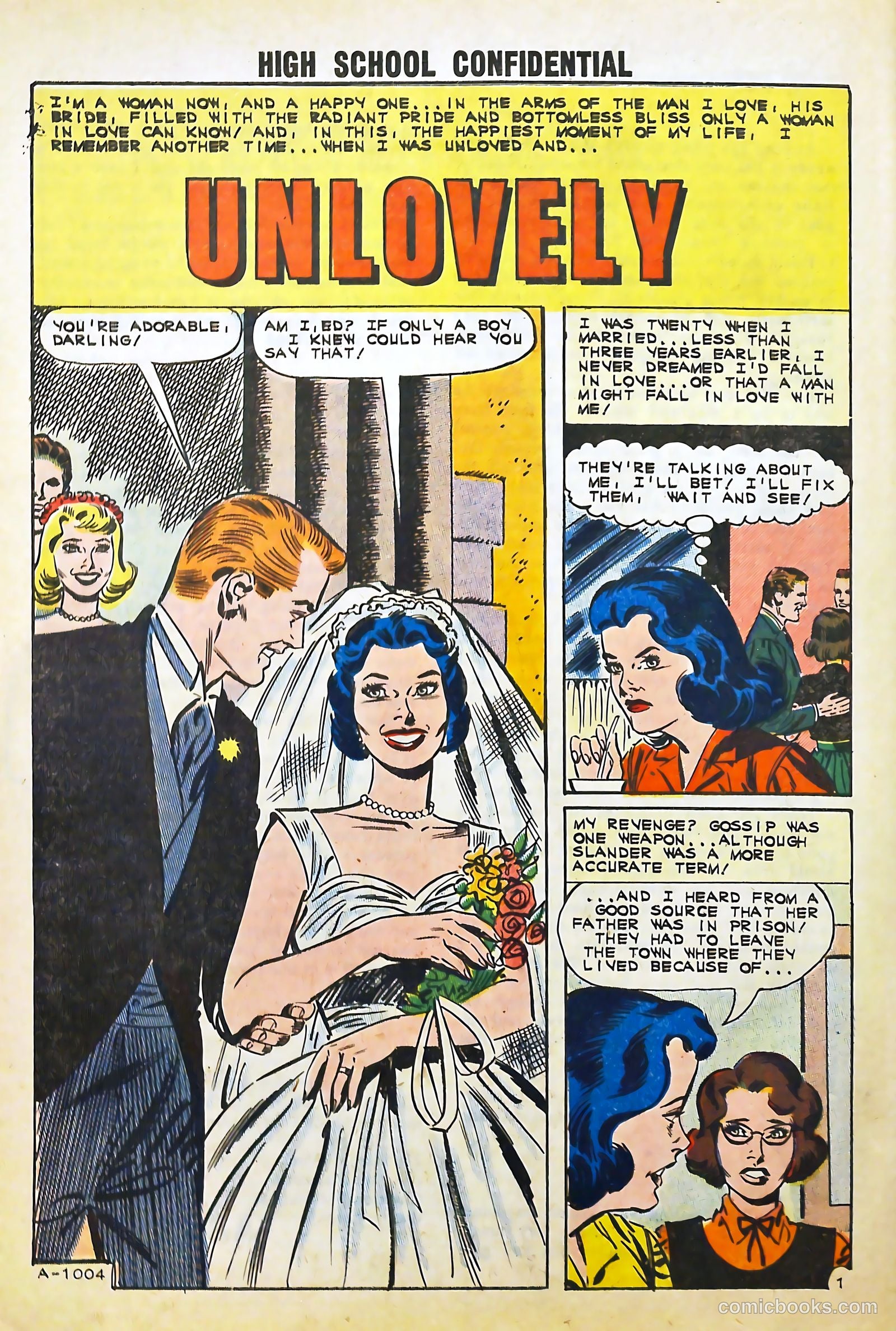 High School Confidential Diary #11 (1962) — page 28 of 36
