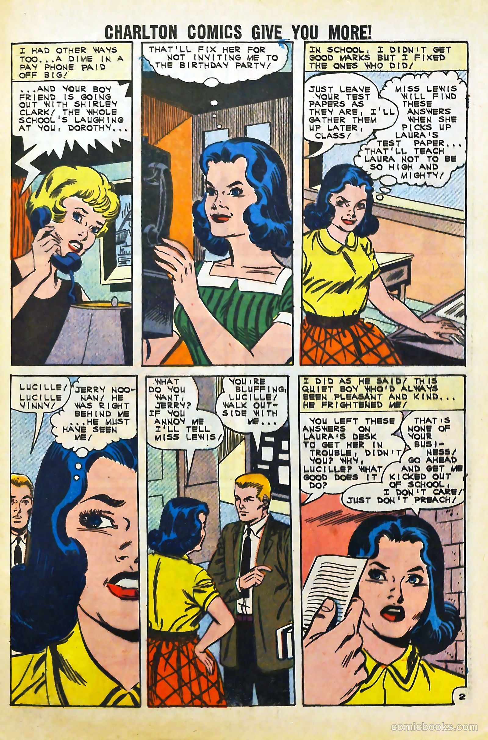 High School Confidential Diary #11 (1962) — page 29 of 36