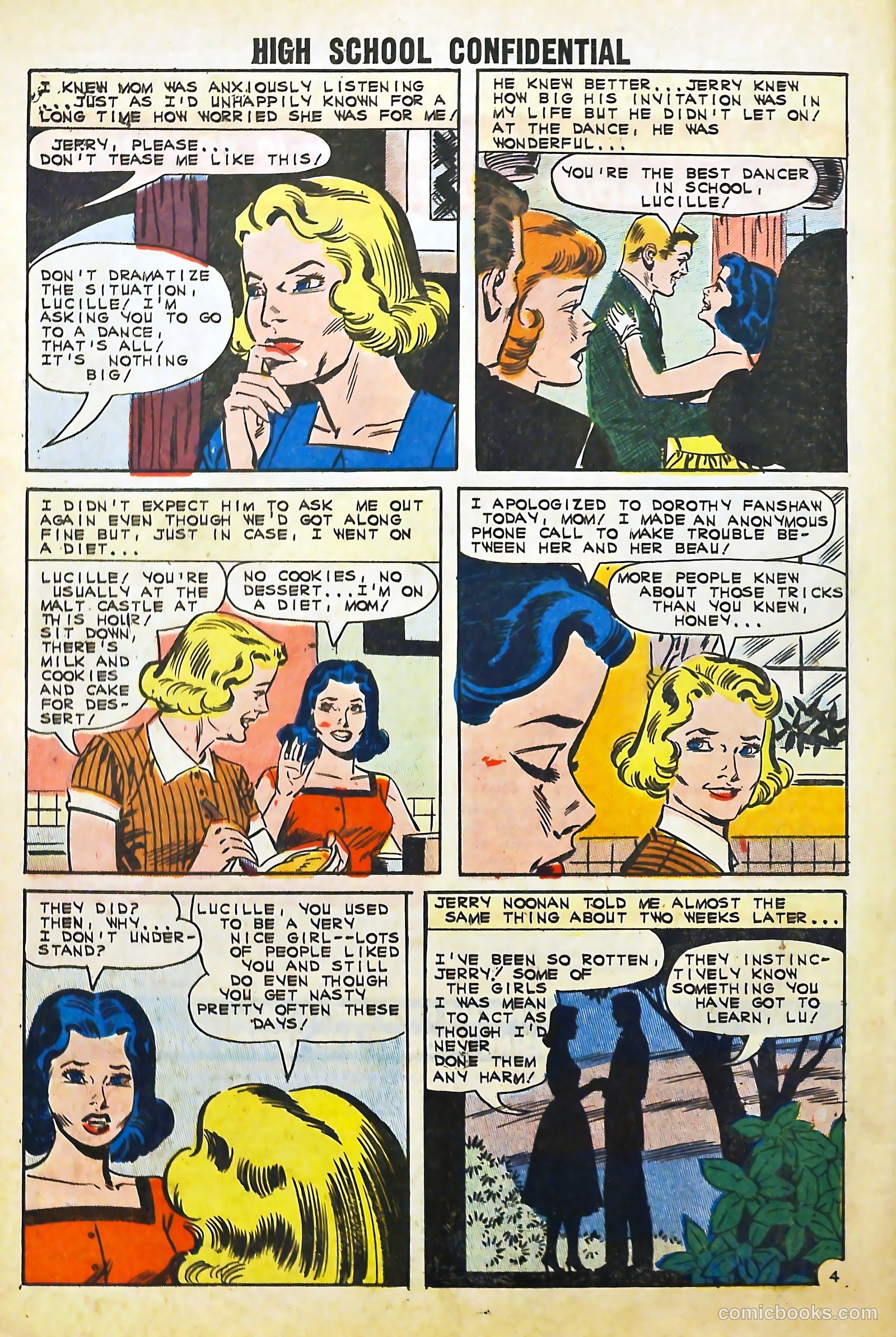 High School Confidential Diary #11 (1962) — page 32 of 36