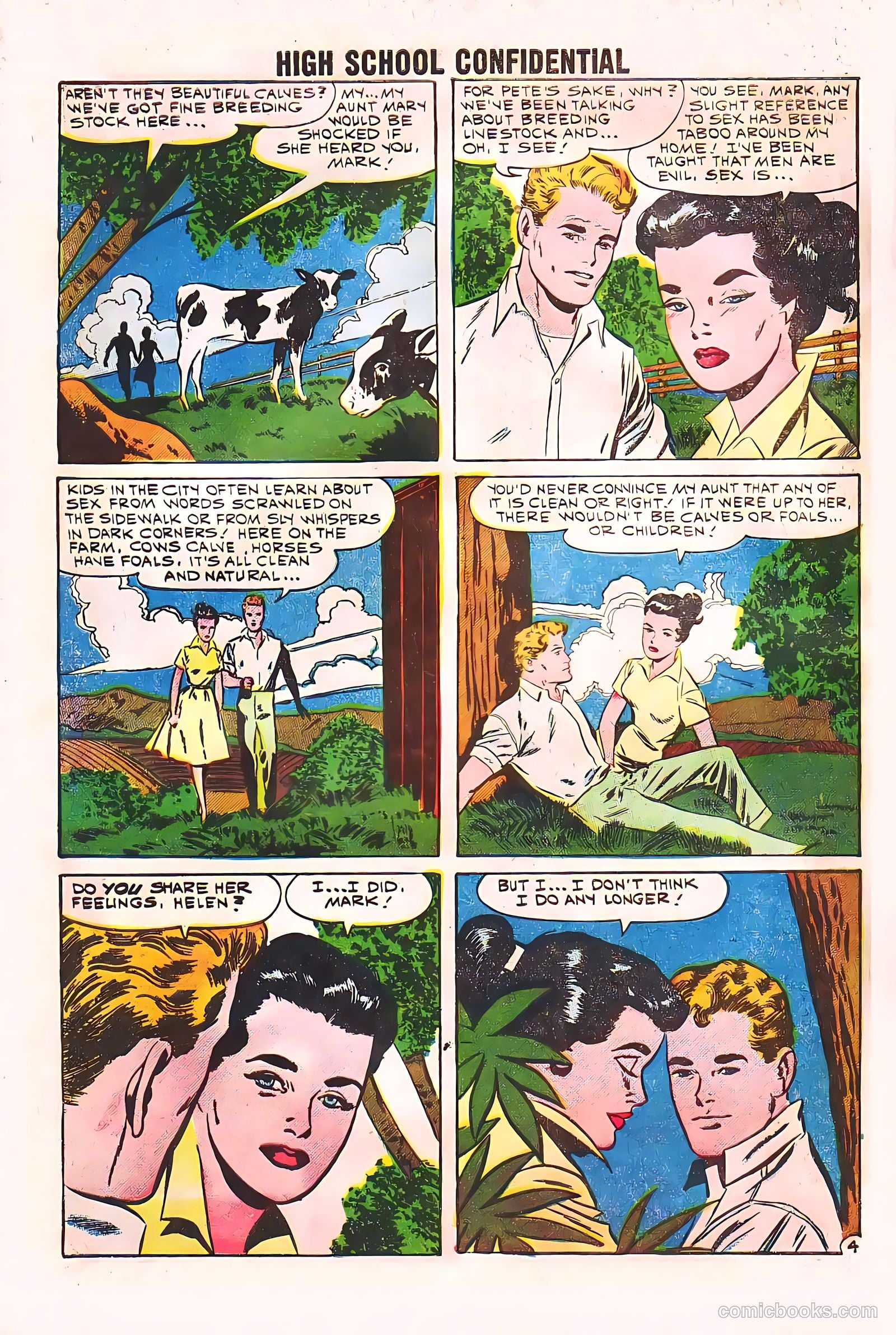 High School Confidential Diary #2 (1960) — page 6 of 36