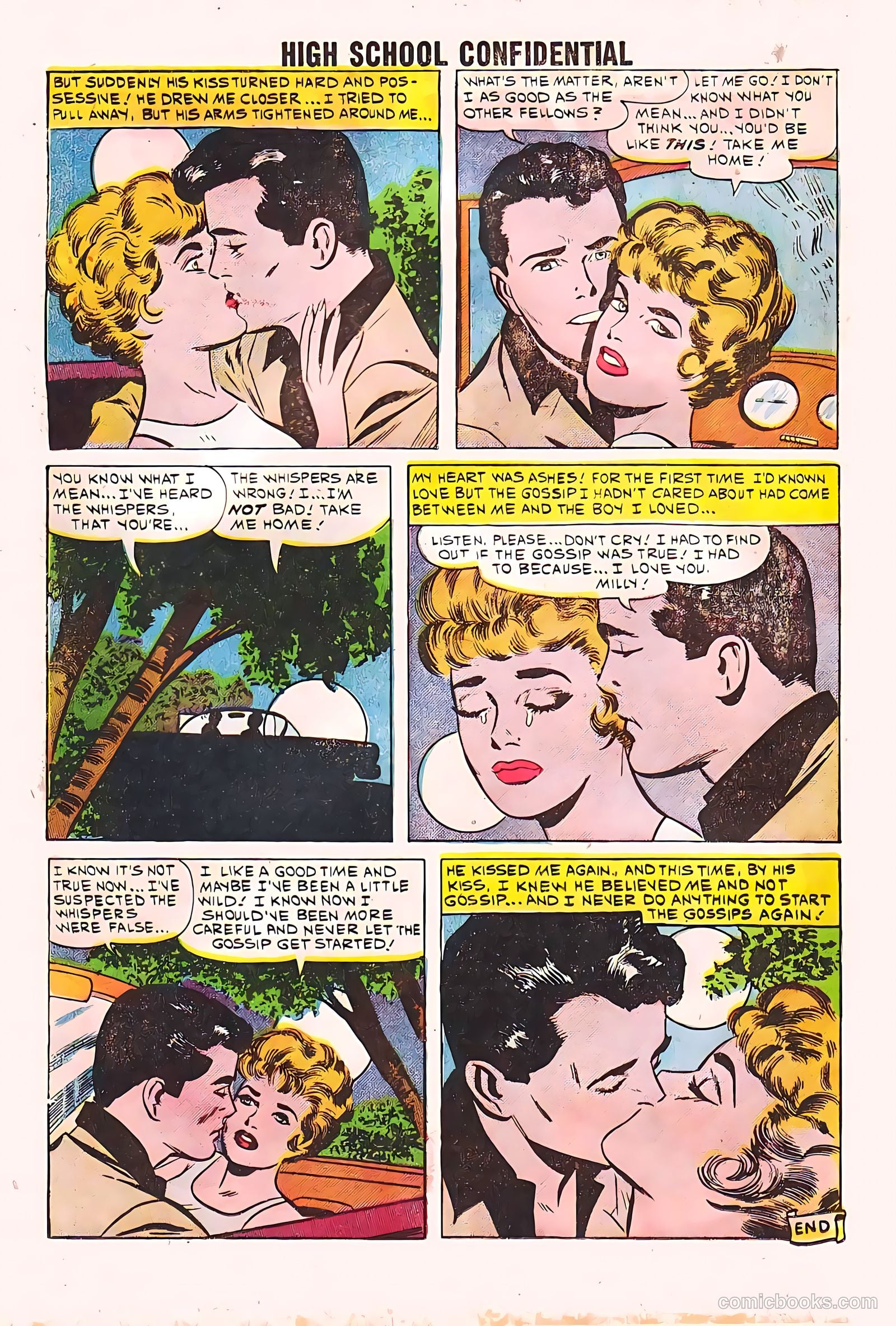 High School Confidential Diary #2 (1960) — page 12 of 36
