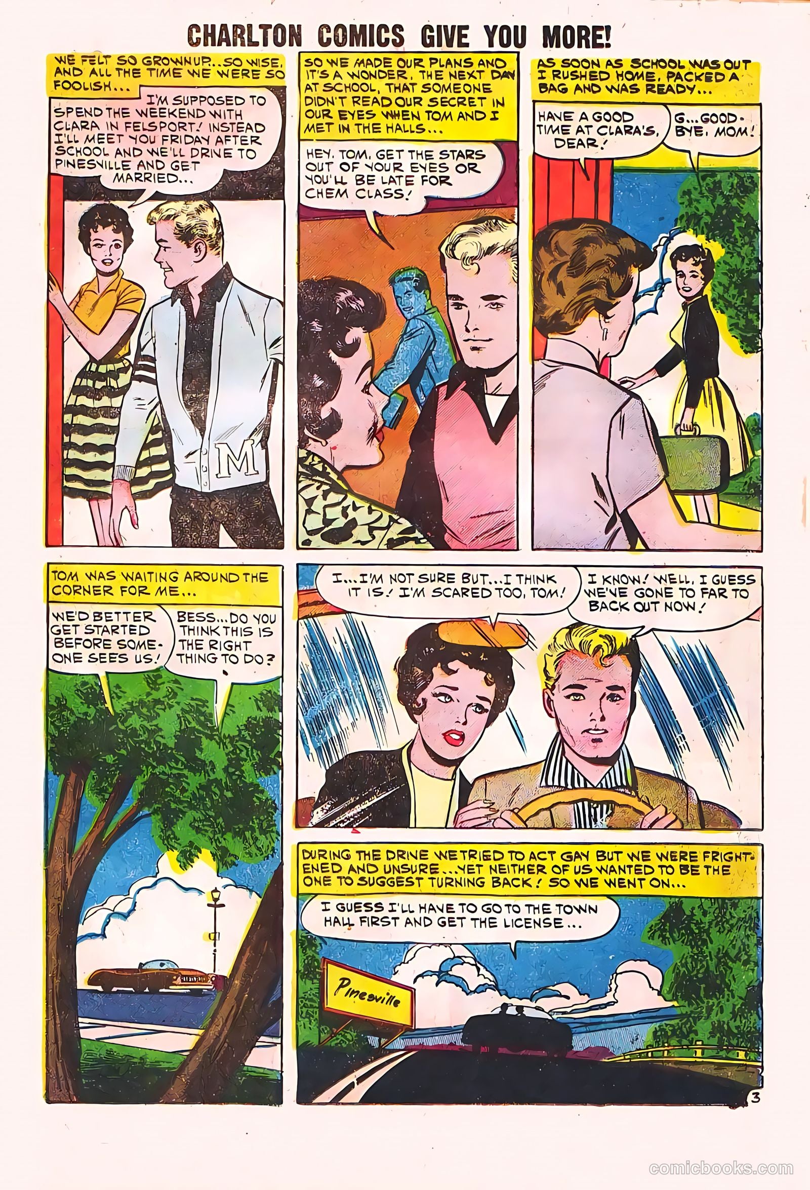 High School Confidential Diary #2 (1960) — page 15 of 36