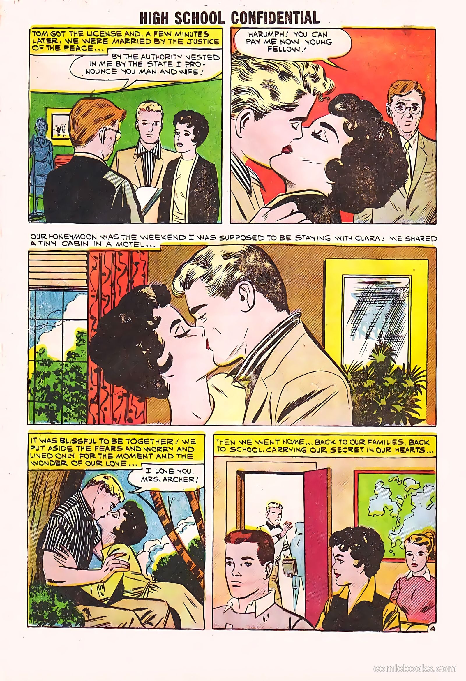 High School Confidential Diary #2 (1960) — page 16 of 36