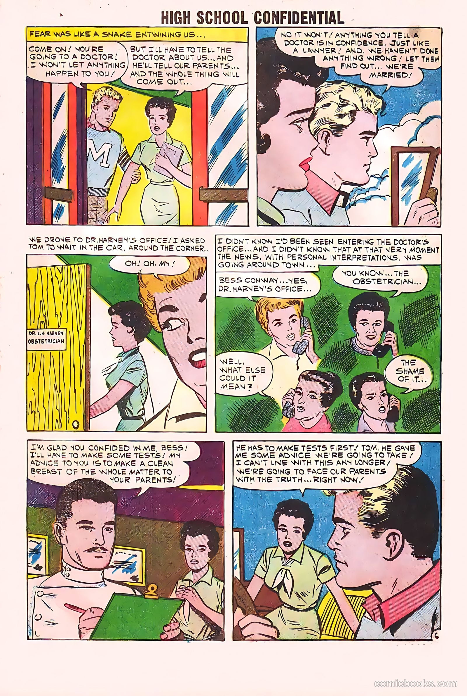 High School Confidential Diary #2 (1960) — page 18 of 36