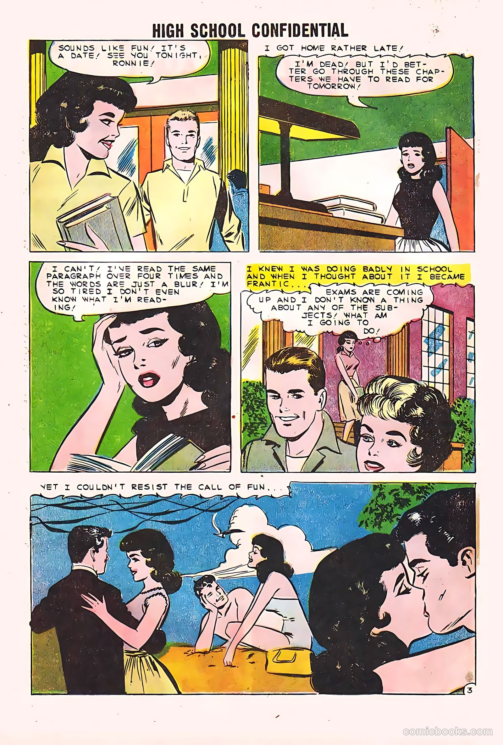 High School Confidential Diary #2 (1960) — page 24 of 36