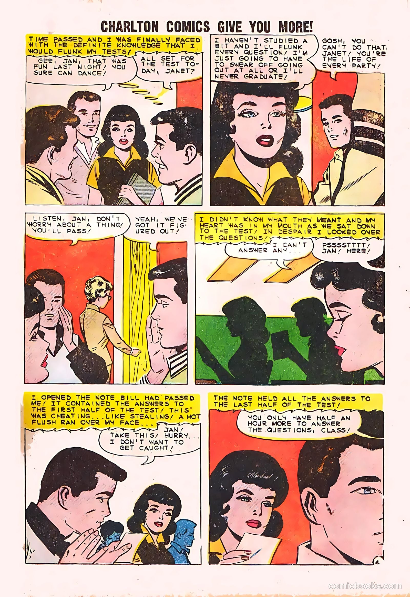 High School Confidential Diary #2 (1960) — page 25 of 36