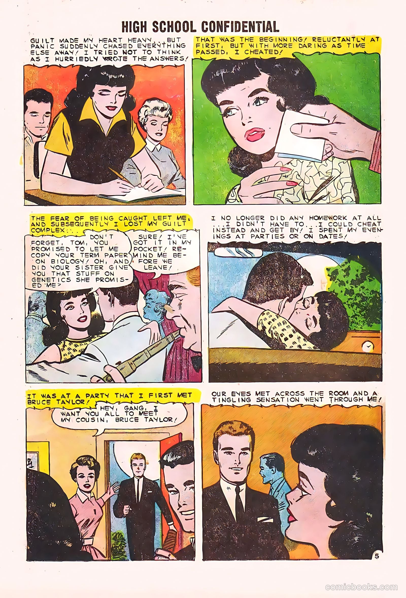 High School Confidential Diary #2 (1960) — page 26 of 36