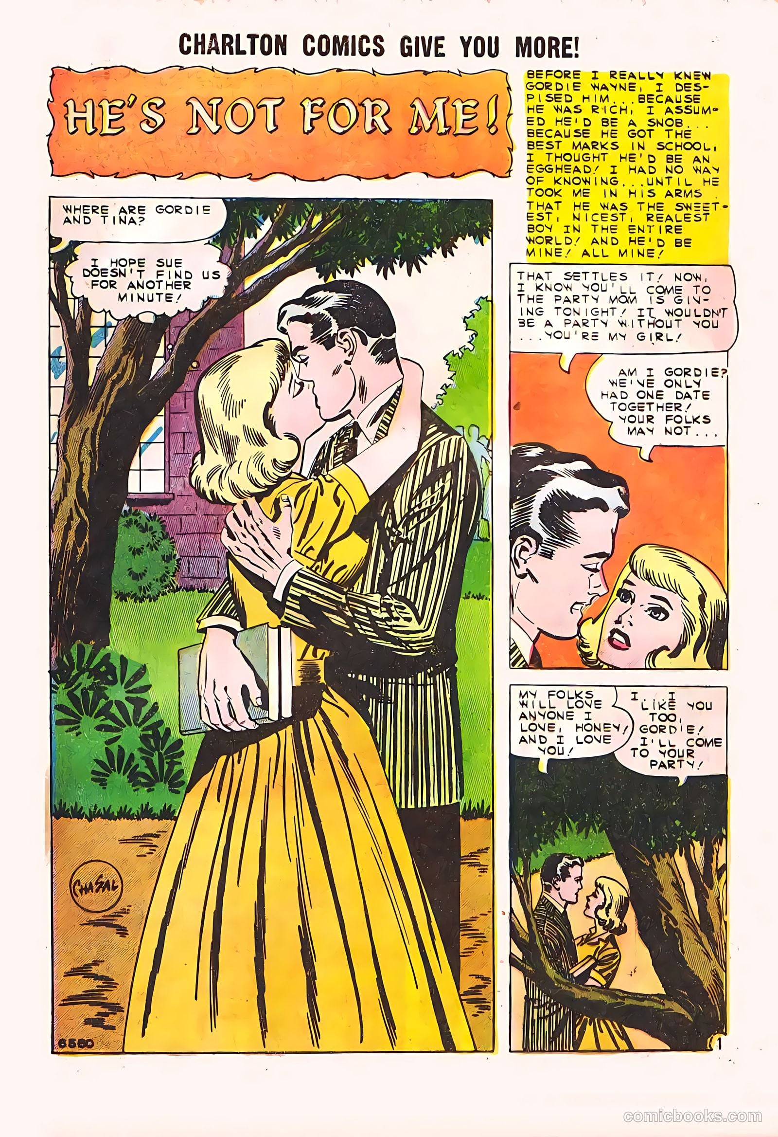 High School Confidential Diary #2 (1960) — page 29 of 36