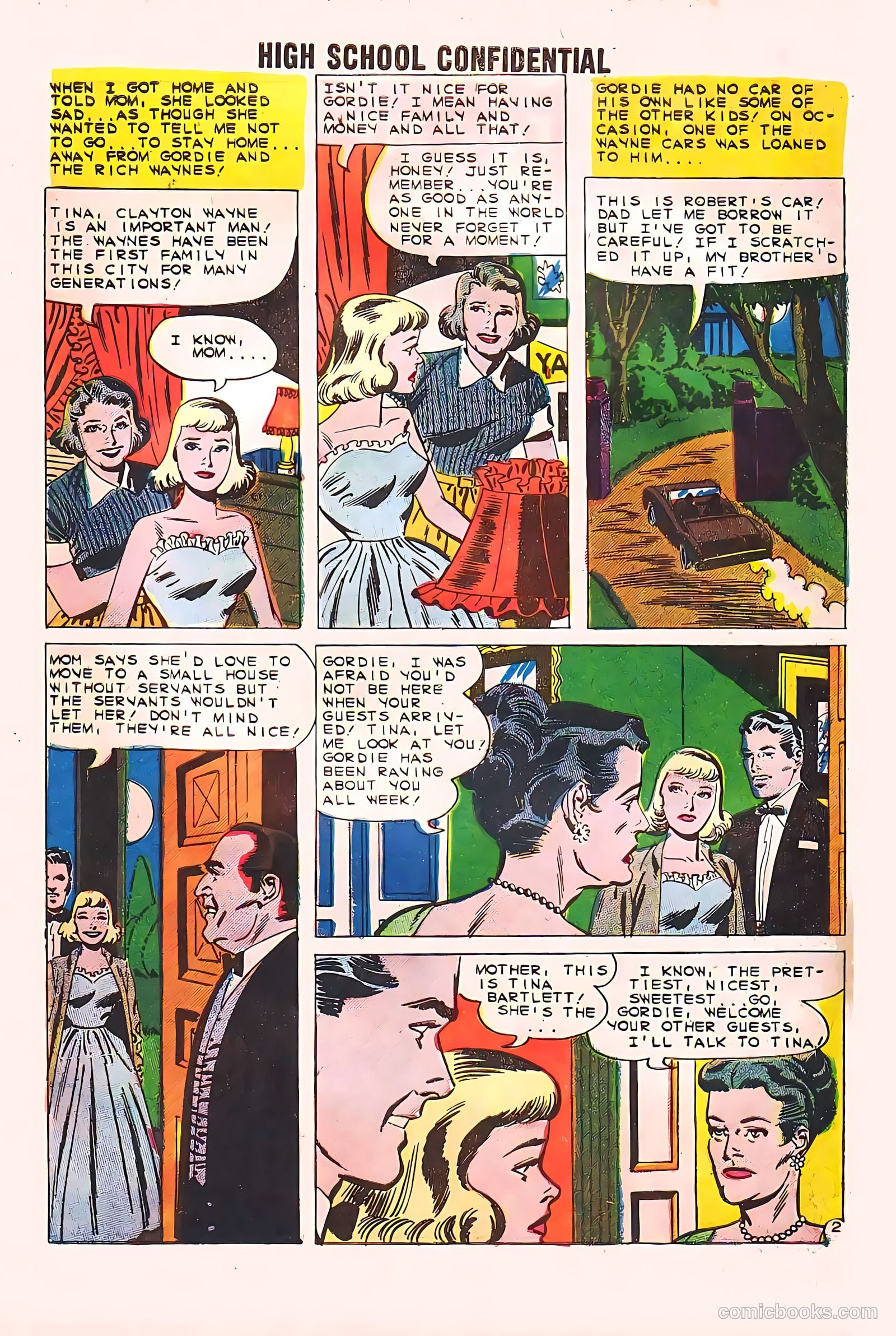 High School Confidential Diary #2 (1960) — page 30 of 36