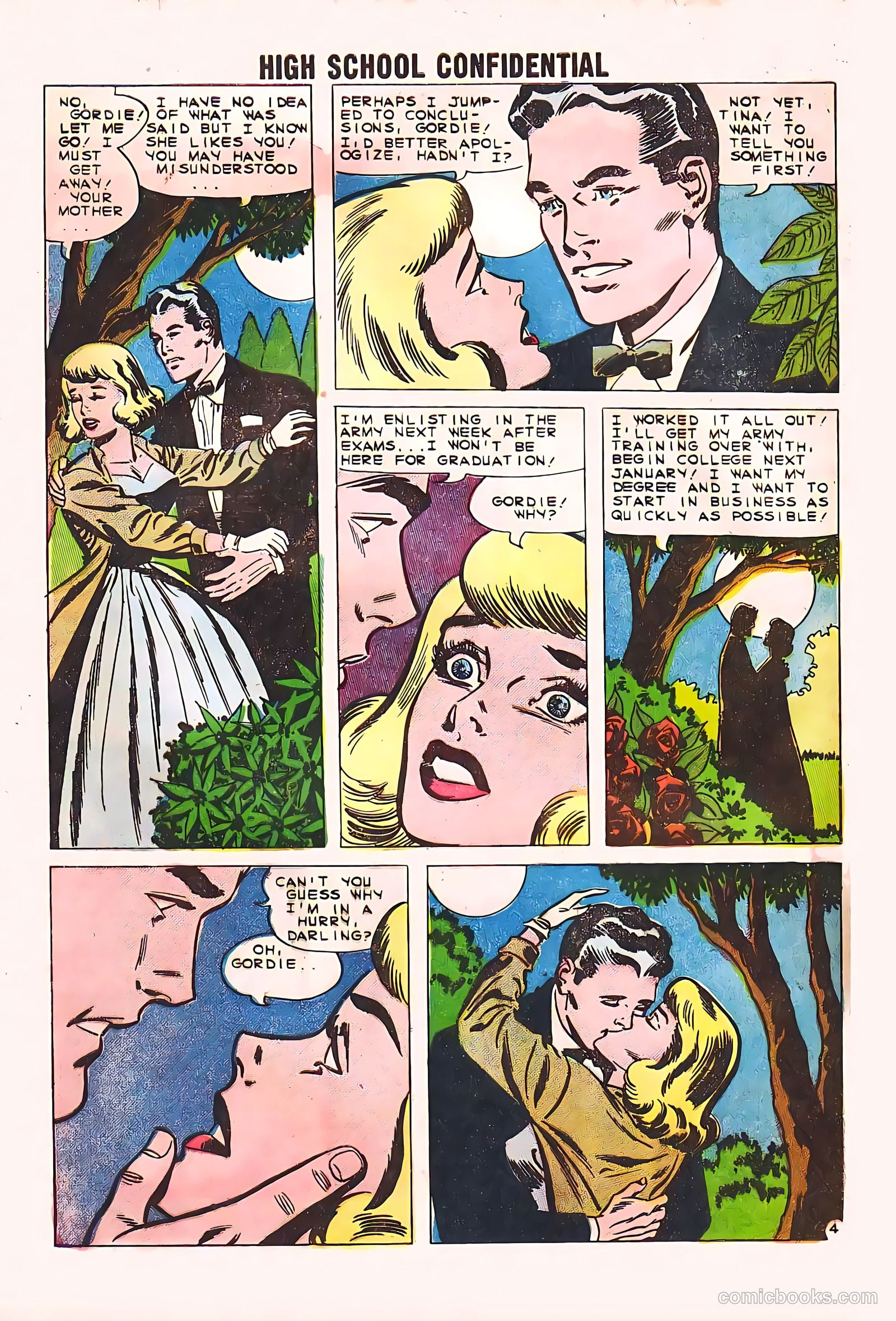 High School Confidential Diary #2 (1960) — page 32 of 36