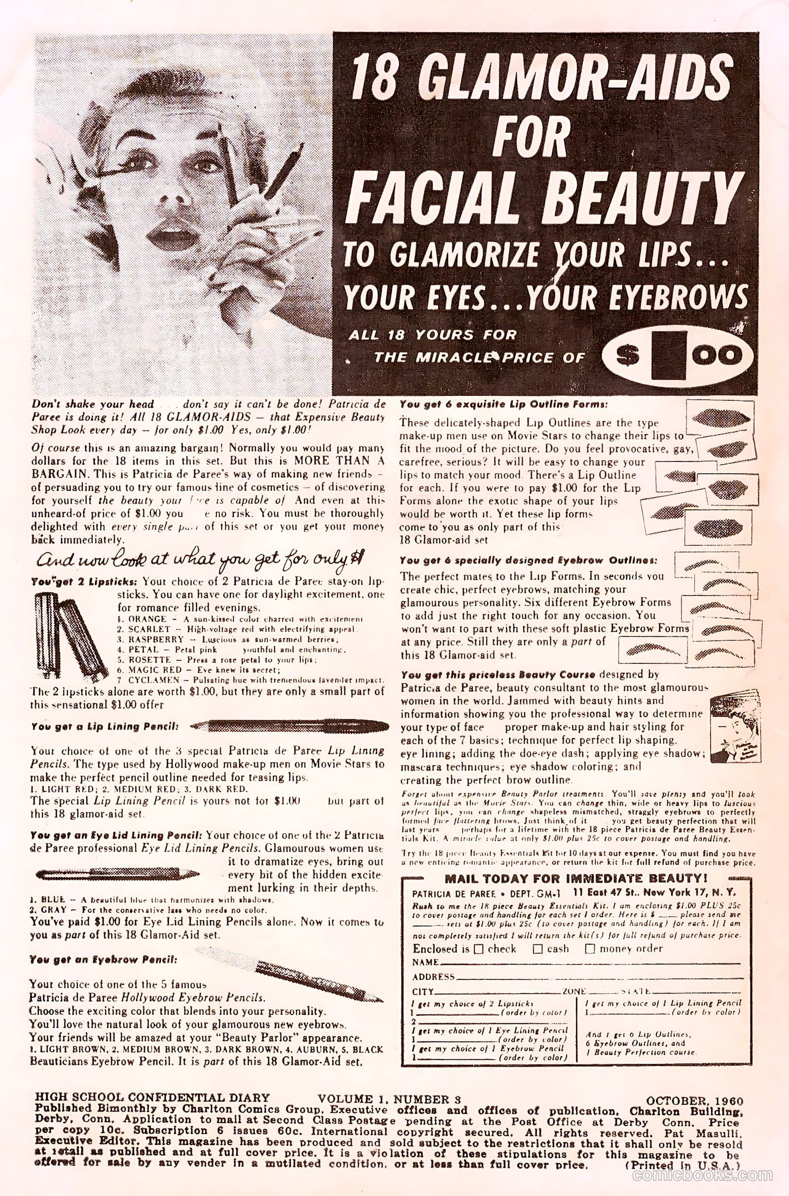 High School Confidential Diary #3 (1960) — page 2 of 37