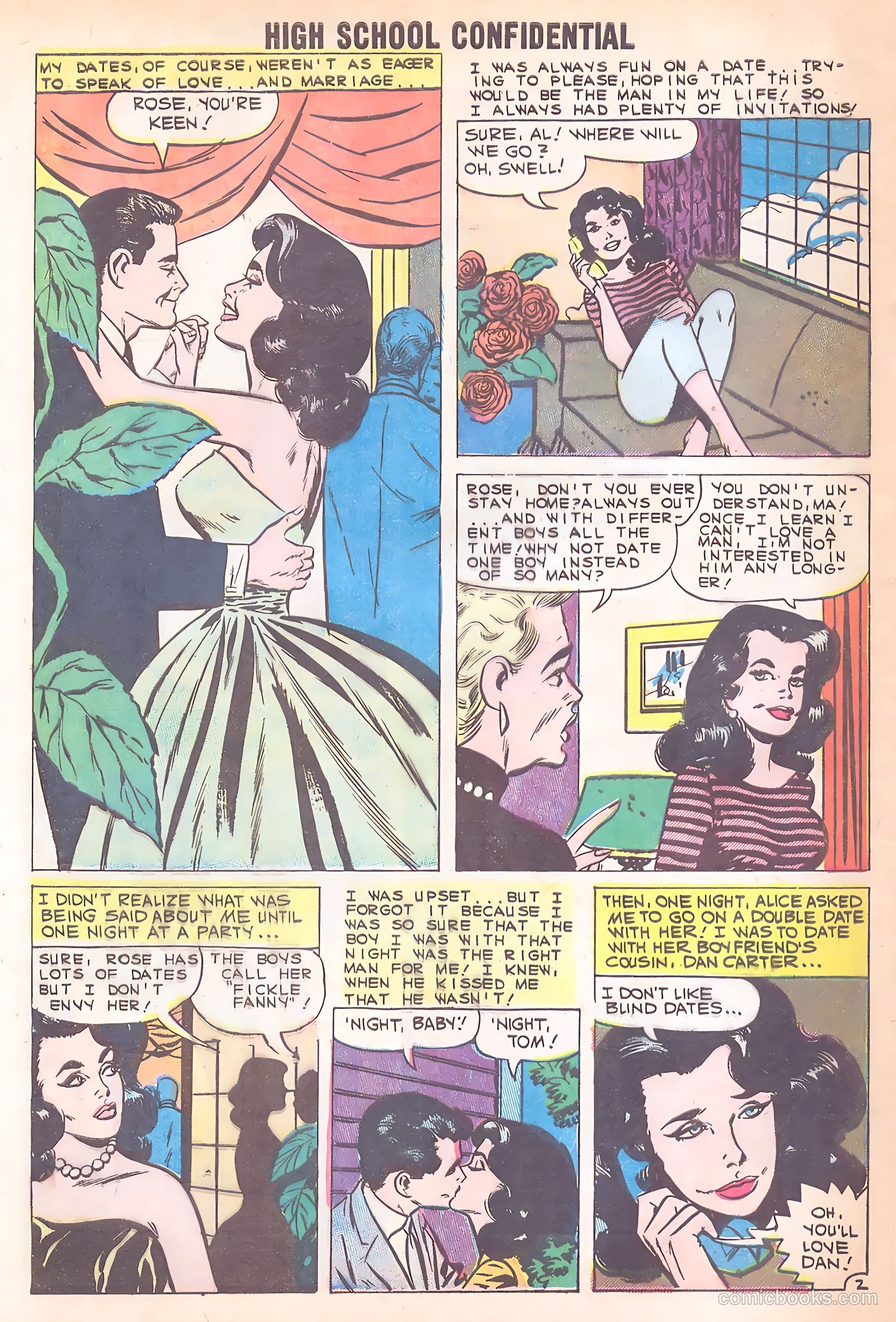 High School Confidential Diary #3 (1960) — page 4 of 37