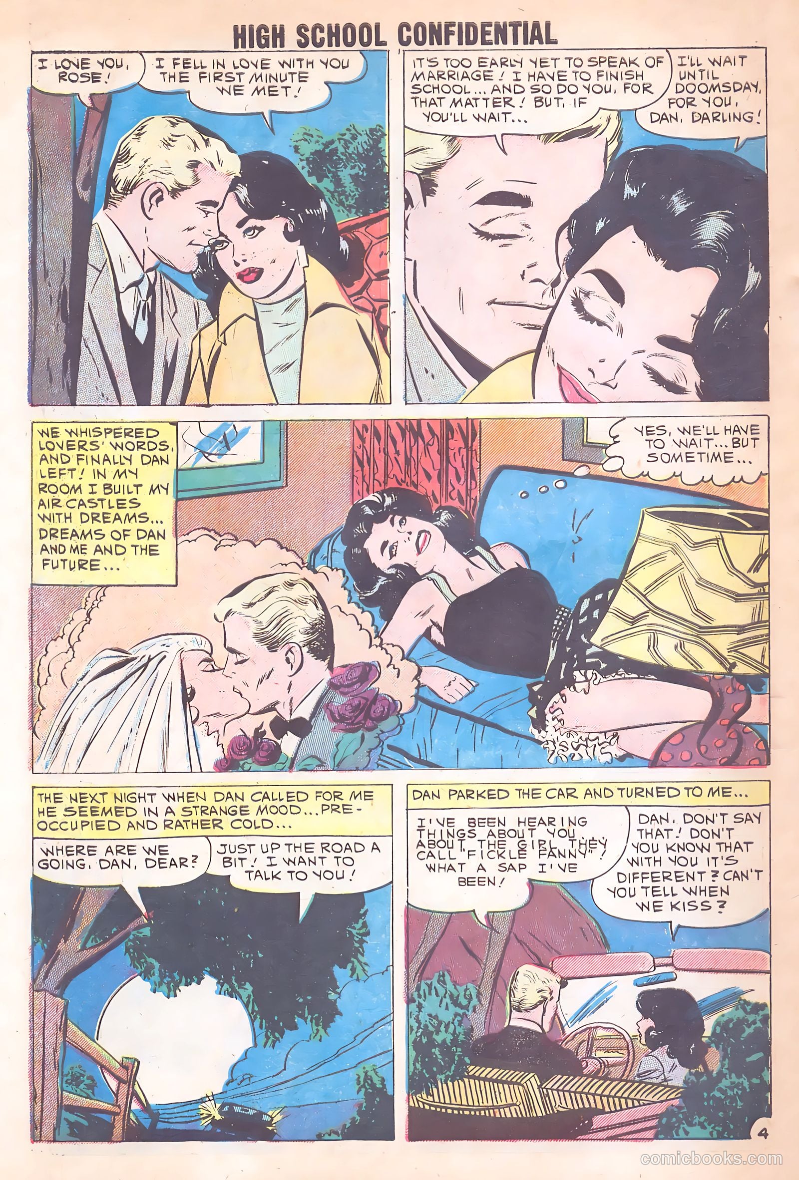 High School Confidential Diary #3 (1960) — page 6 of 37