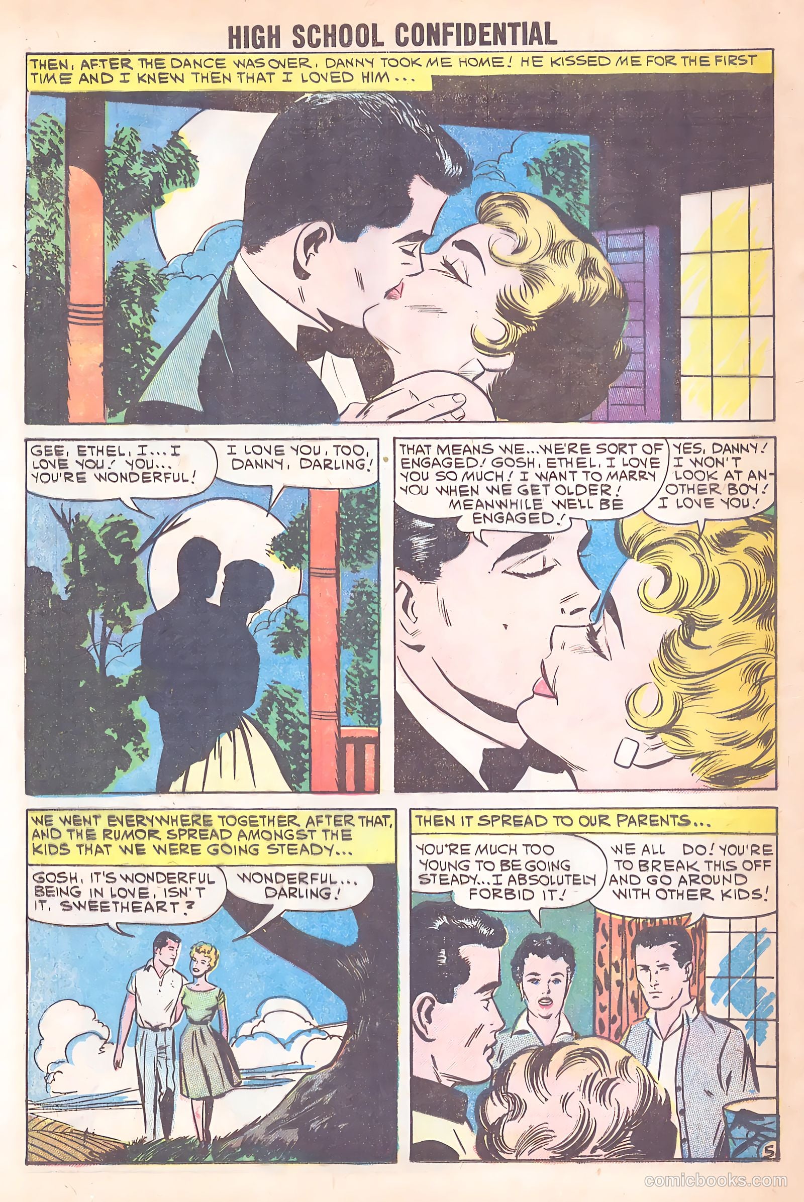 High School Confidential Diary #3 (1960) — page 12 of 37