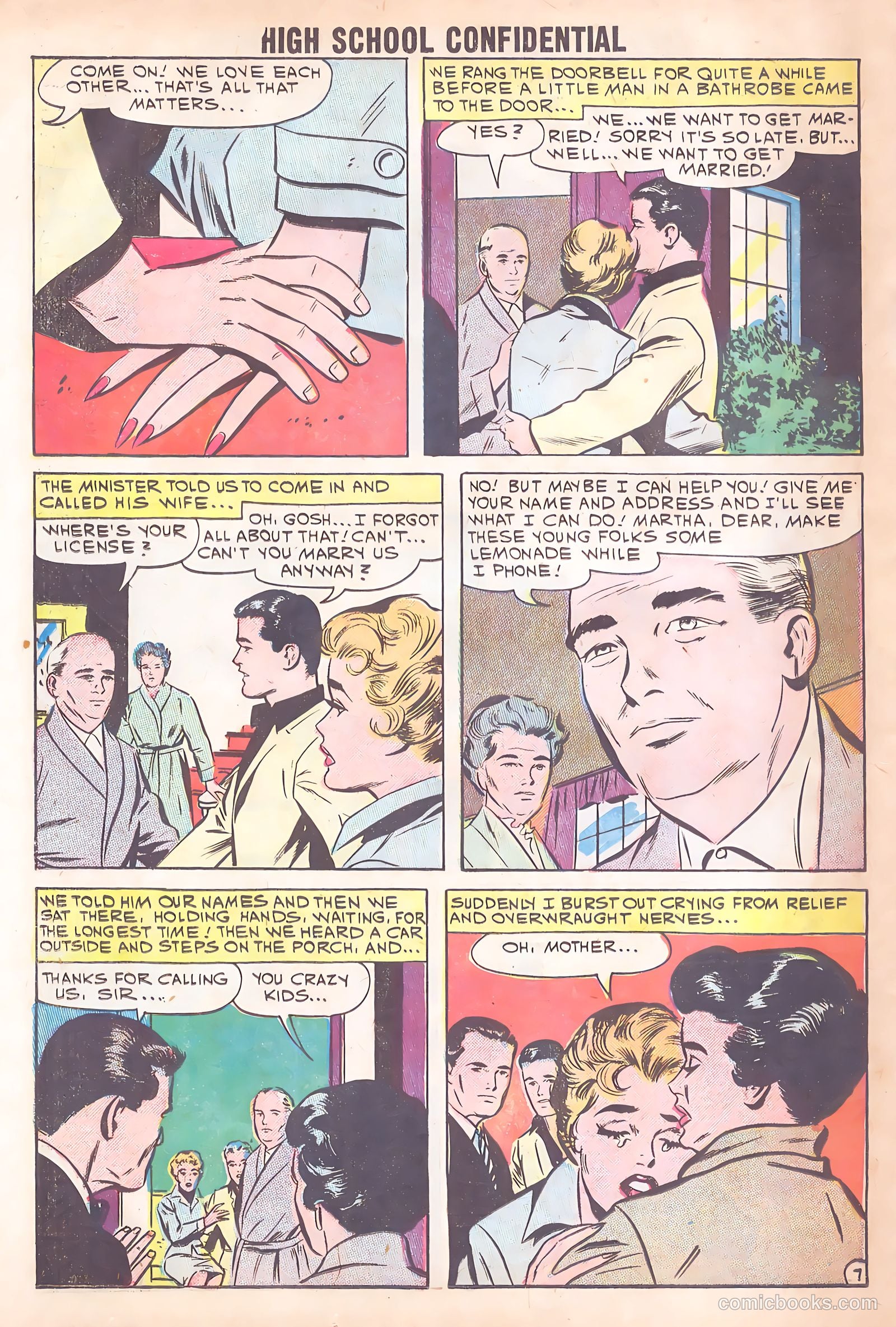 High School Confidential Diary #3 (1960) — page 14 of 37