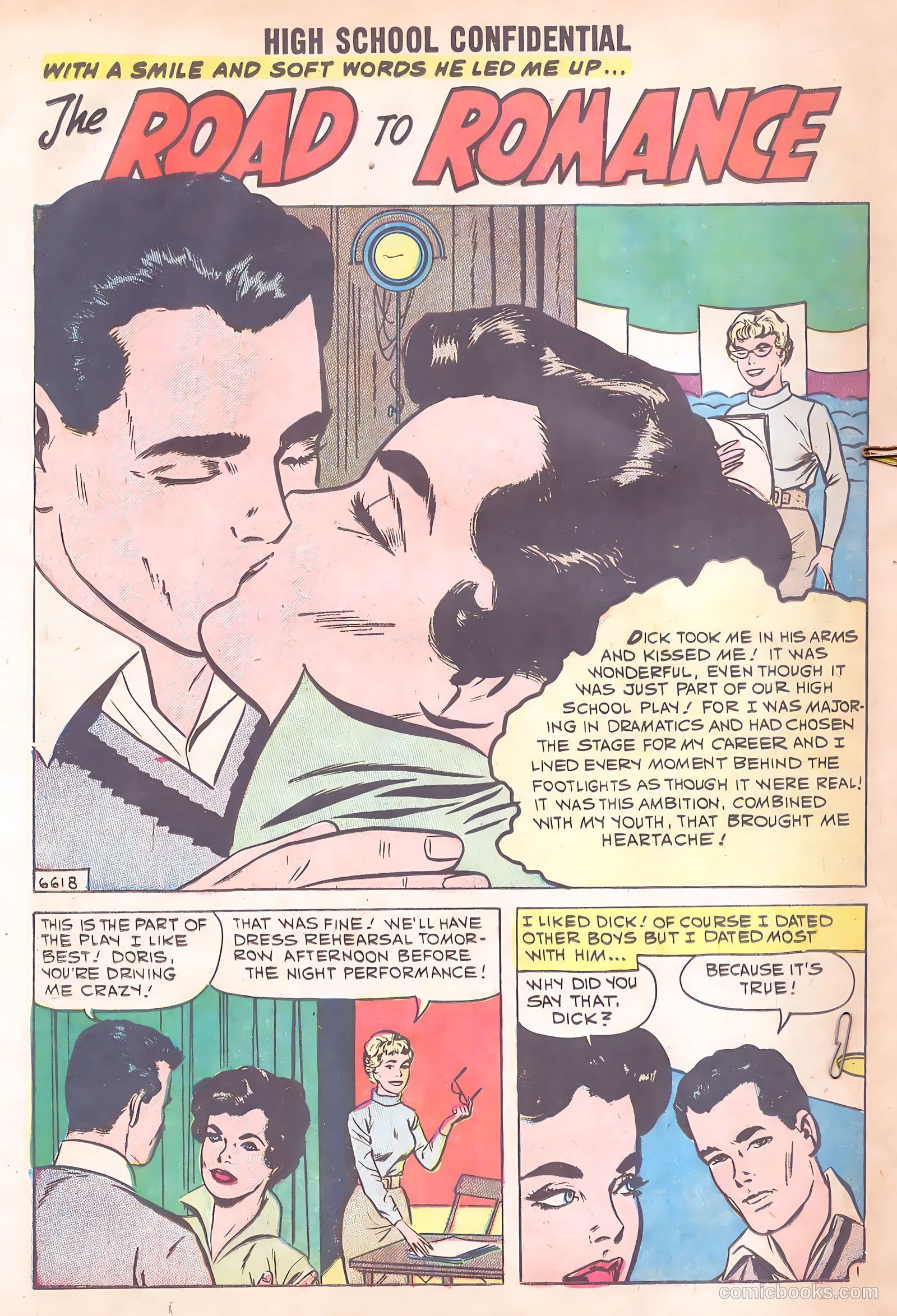 High School Confidential Diary #3 (1960) — page 18 of 37