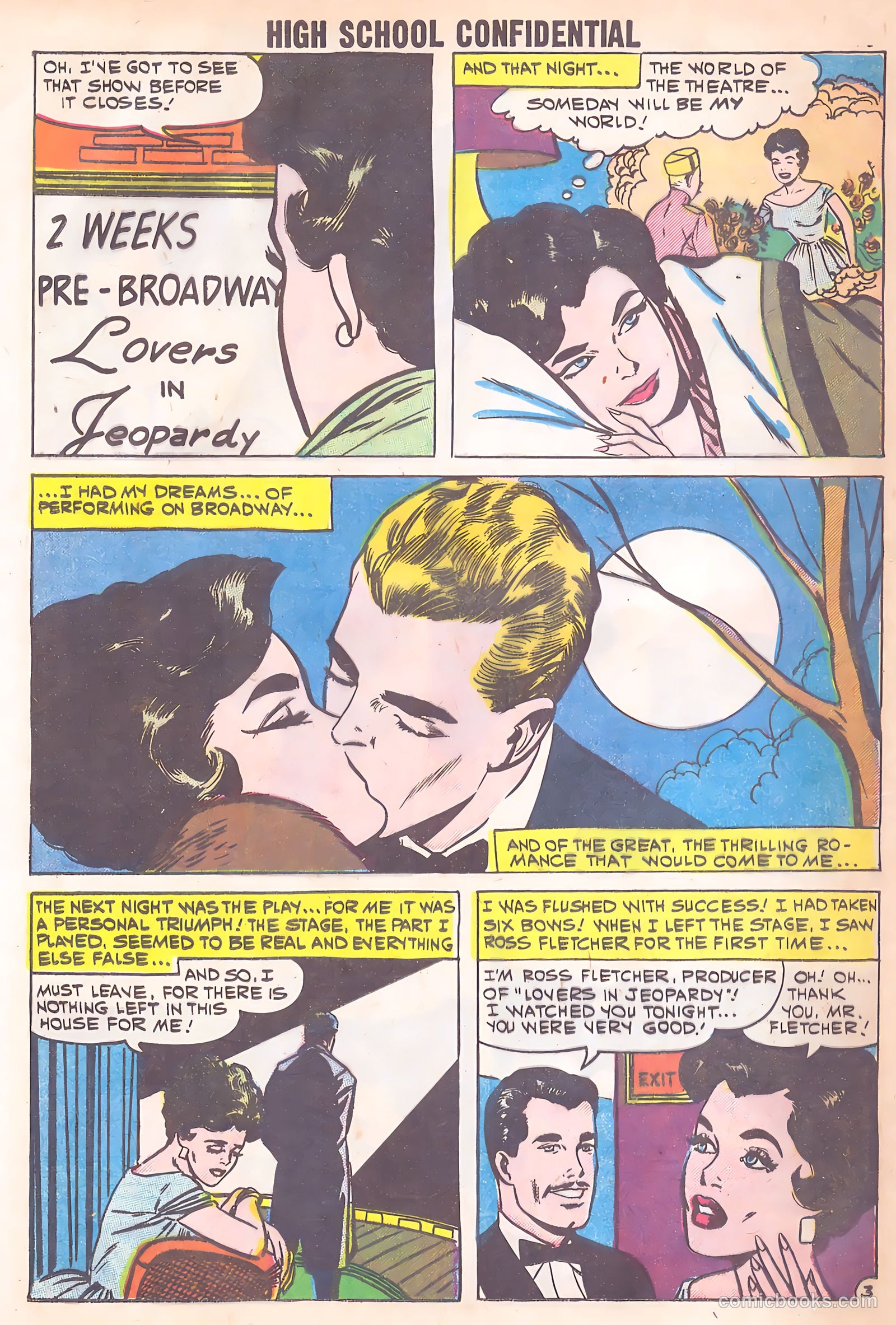 High School Confidential Diary #3 (1960) — page 20 of 37