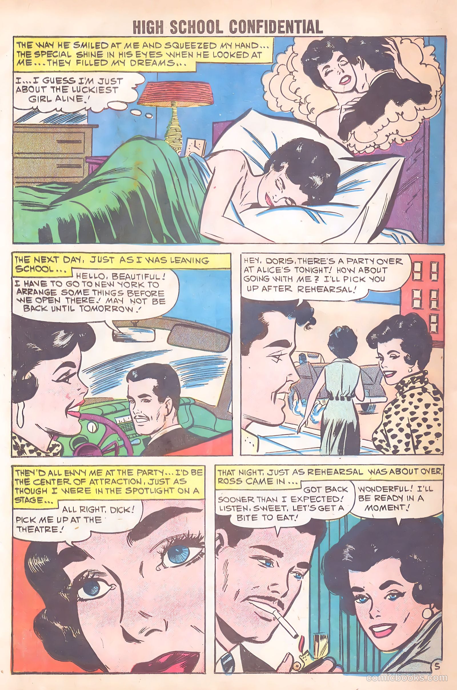 High School Confidential Diary #3 (1960) — page 22 of 37