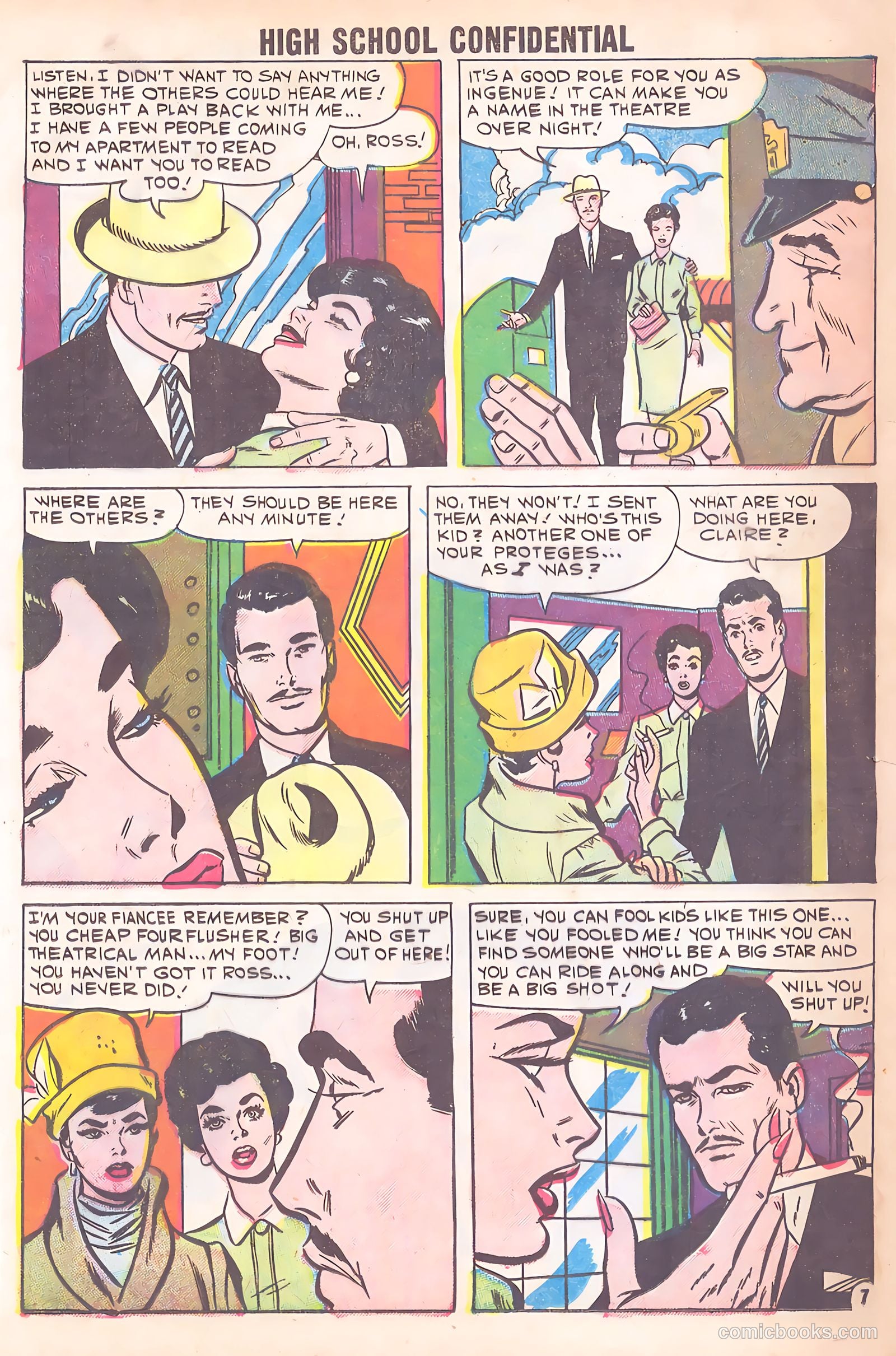 High School Confidential Diary #3 (1960) — page 24 of 37