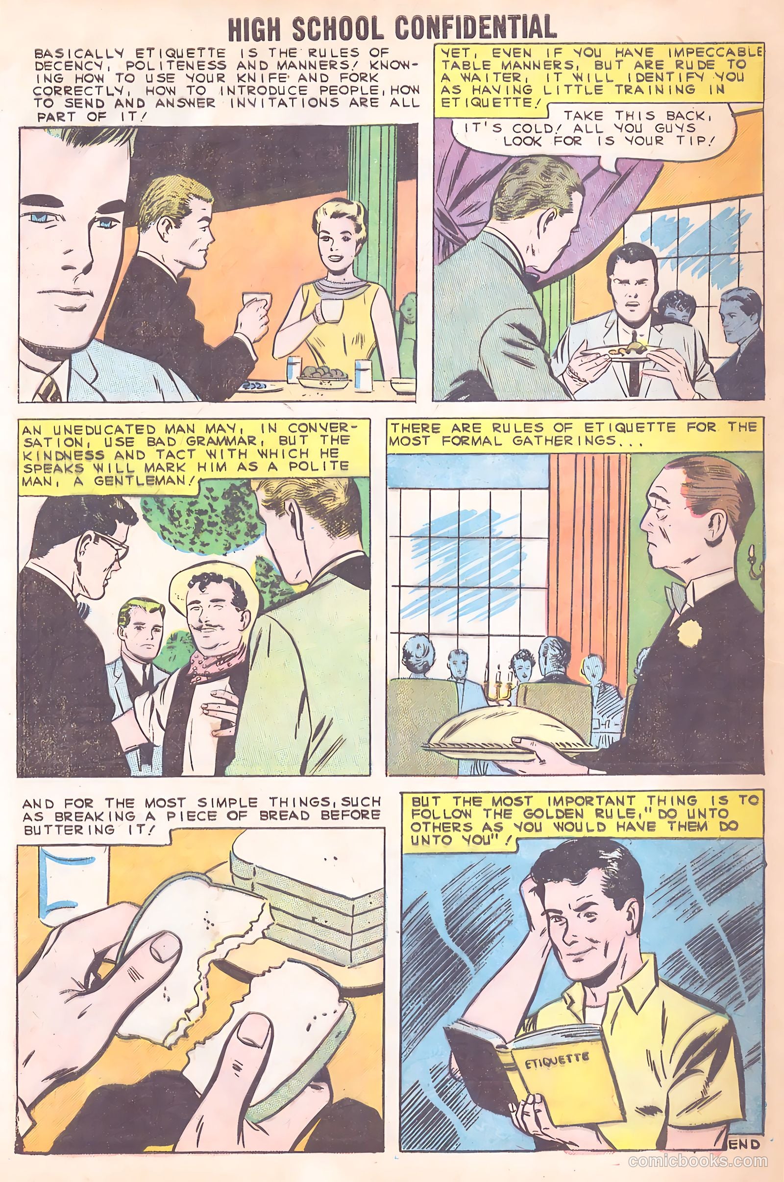 High School Confidential Diary #3 (1960) — page 28 of 37