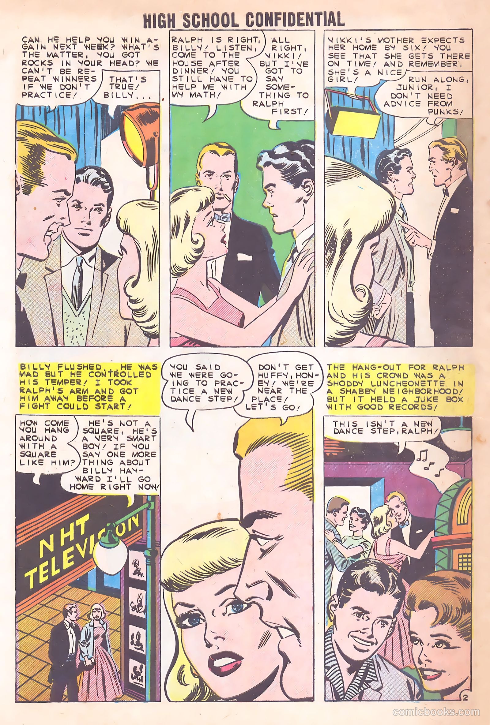 High School Confidential Diary #3 (1960) — page 30 of 37