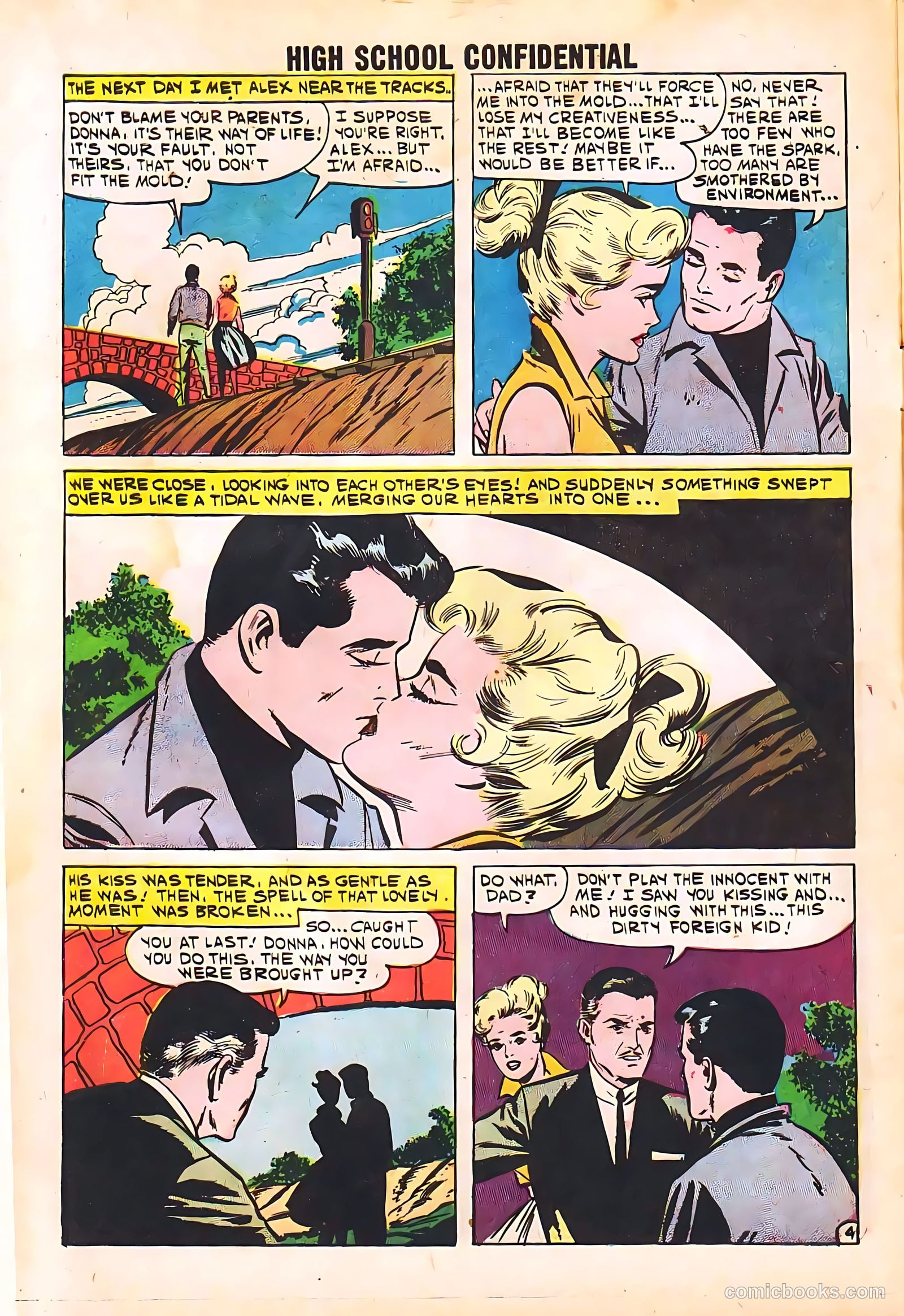 High School Confidential Diary #4 (1960) — page 6 of 36