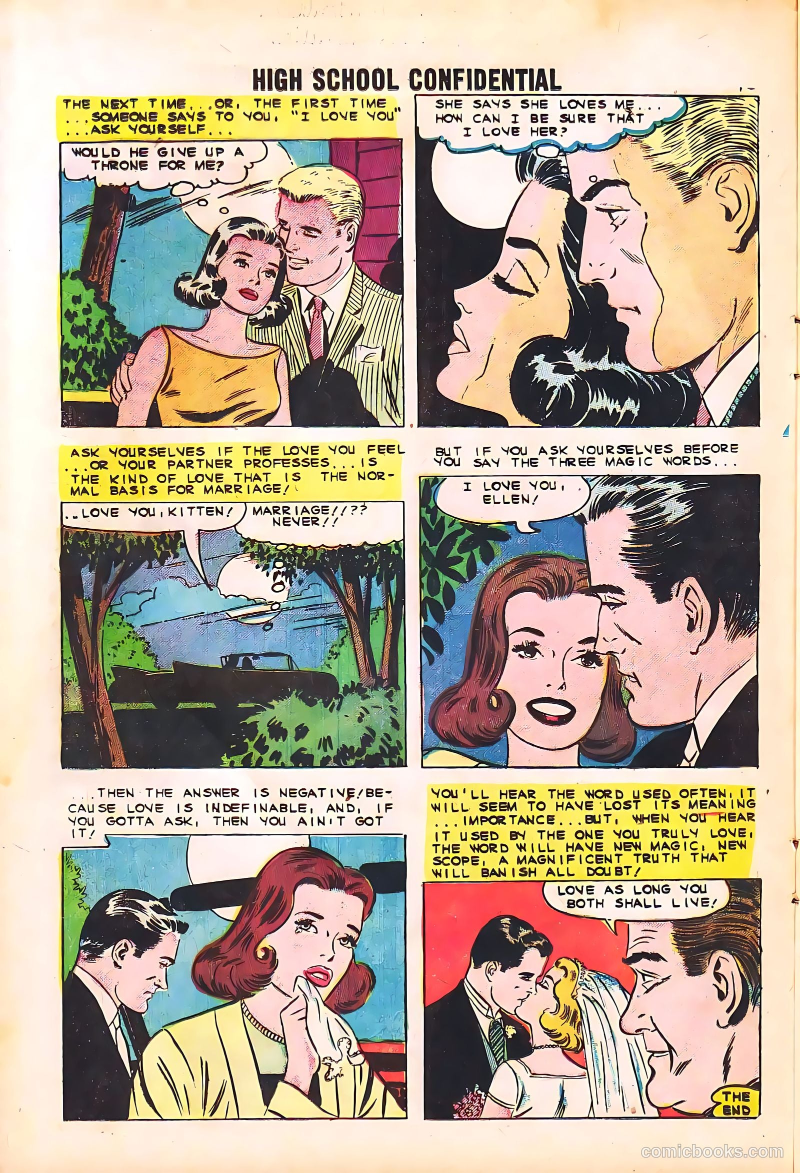 High School Confidential Diary #4 (1960) — page 12 of 36