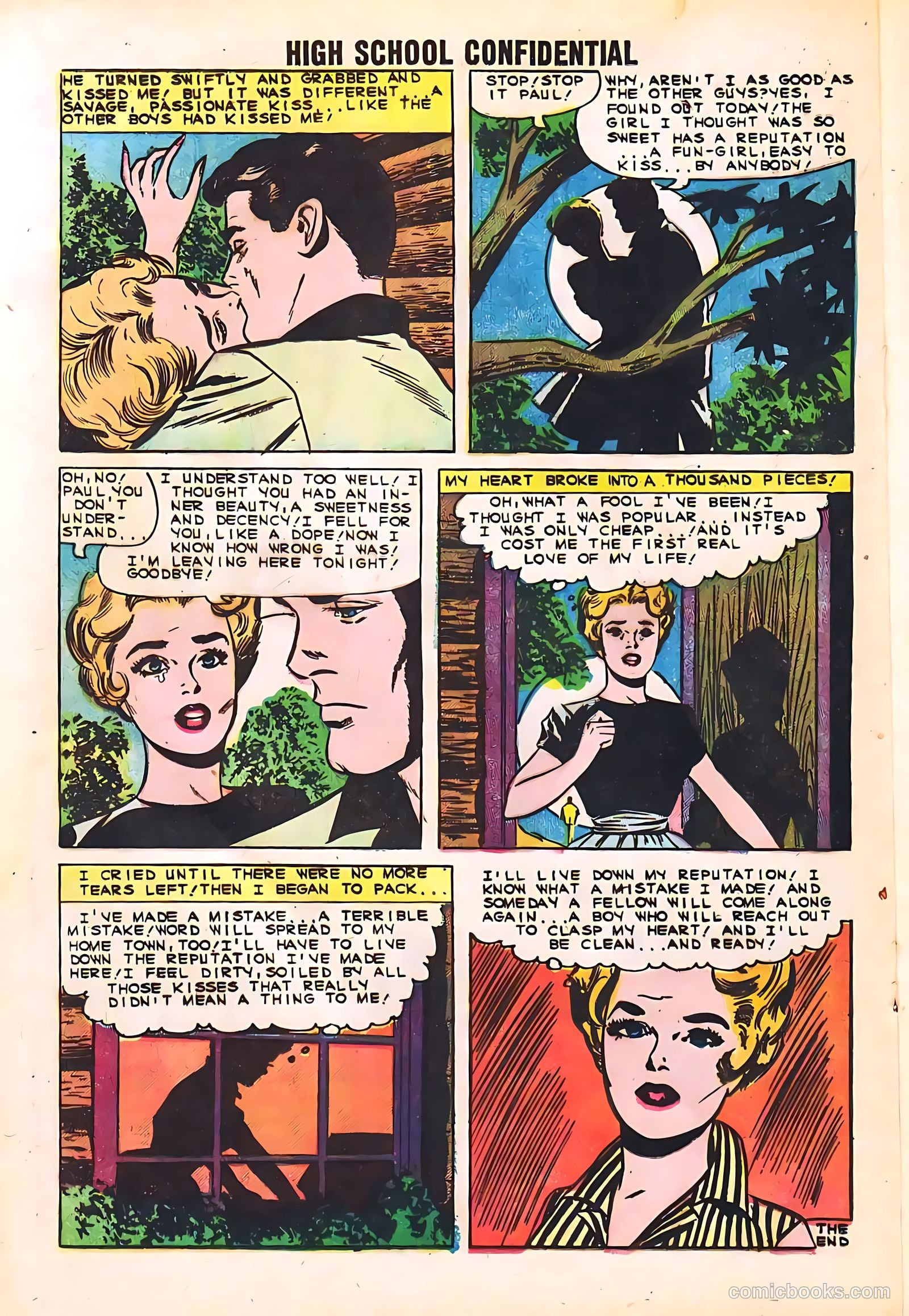 High School Confidential Diary #4 (1960) — page 20 of 36