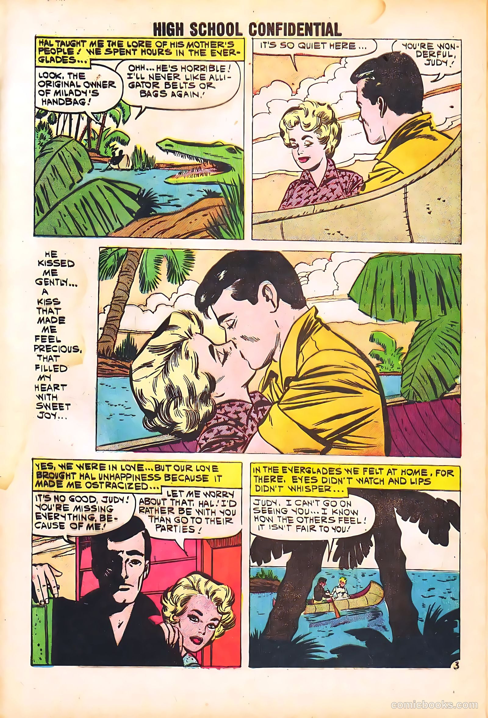 High School Confidential Diary #4 (1960) — page 28 of 36