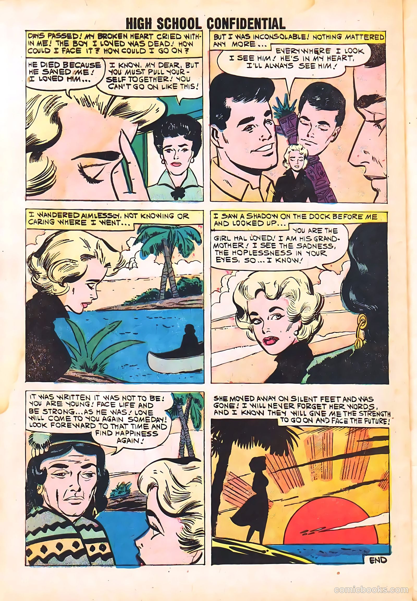 High School Confidential Diary #4 (1960) — page 30 of 36